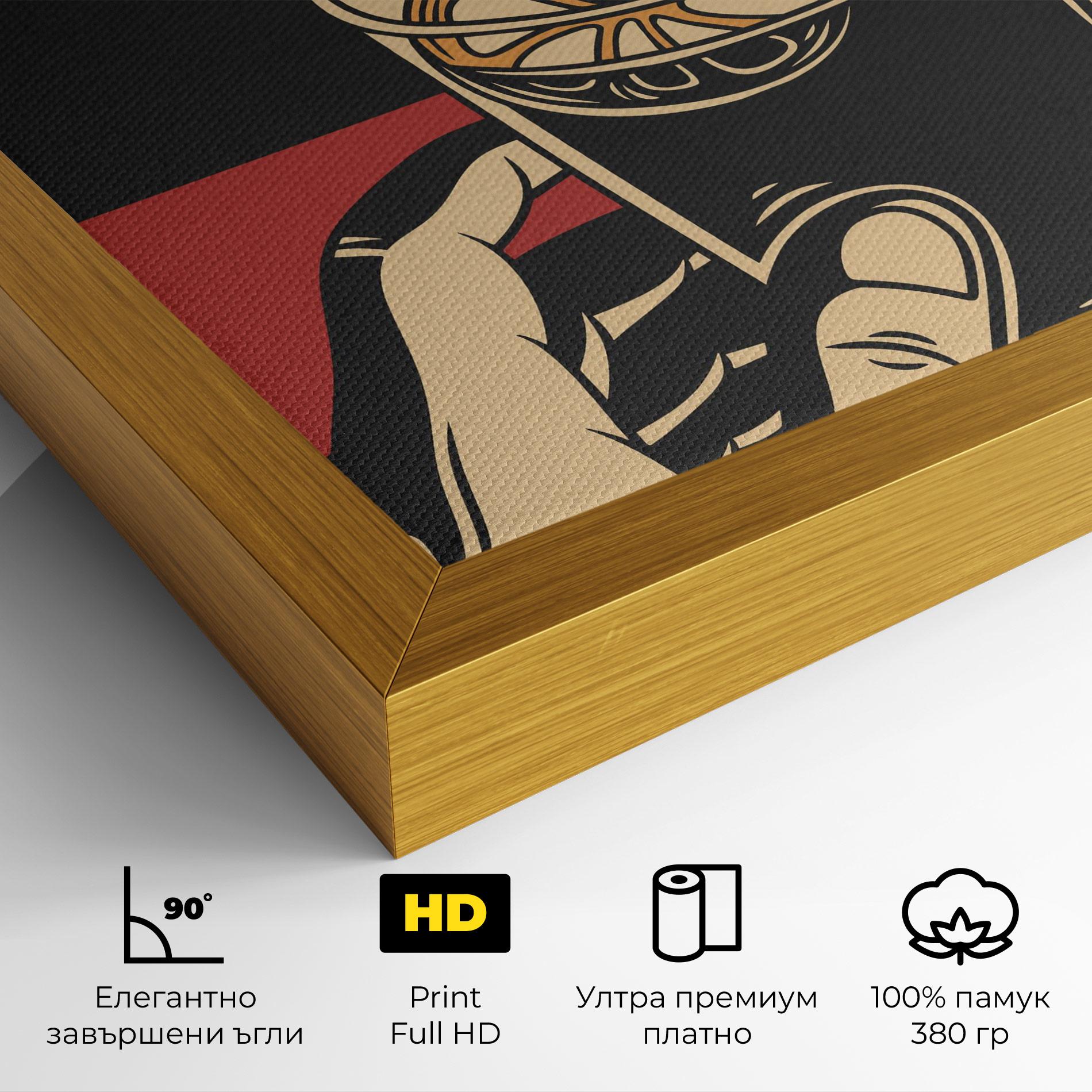 Картина на платно All U Need mockup 4