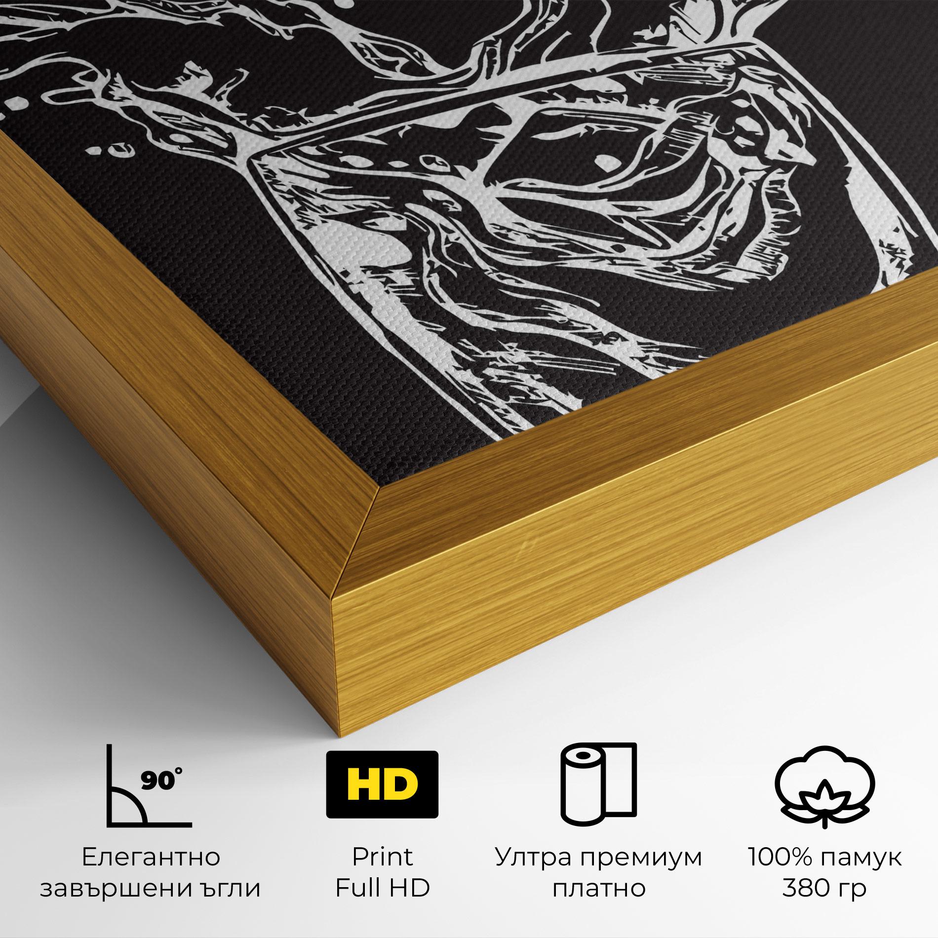 Картина на платно Ice Splash Drink mockup 4