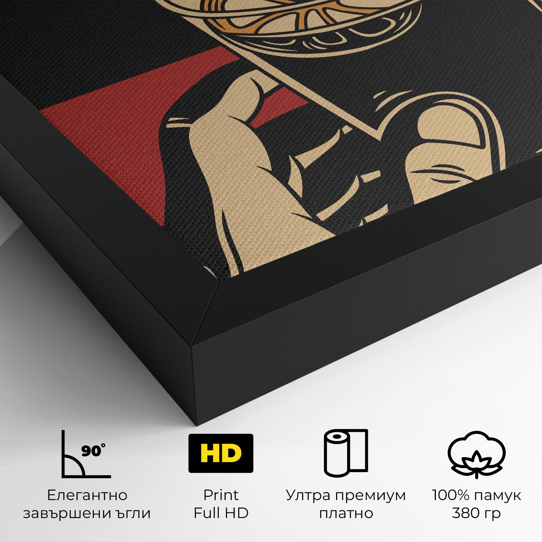 Картина на платно All U Need mockup 4