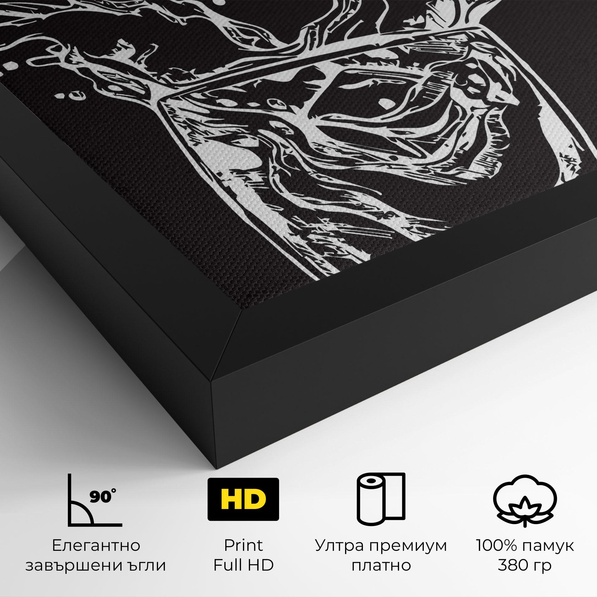 Картина на платно Ice Splash Drink mockup 4