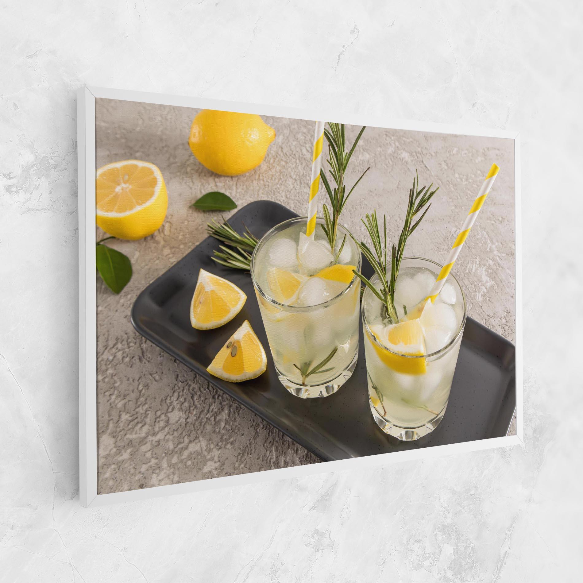 Картина на платно Fruit Vitamin Water mockup 1