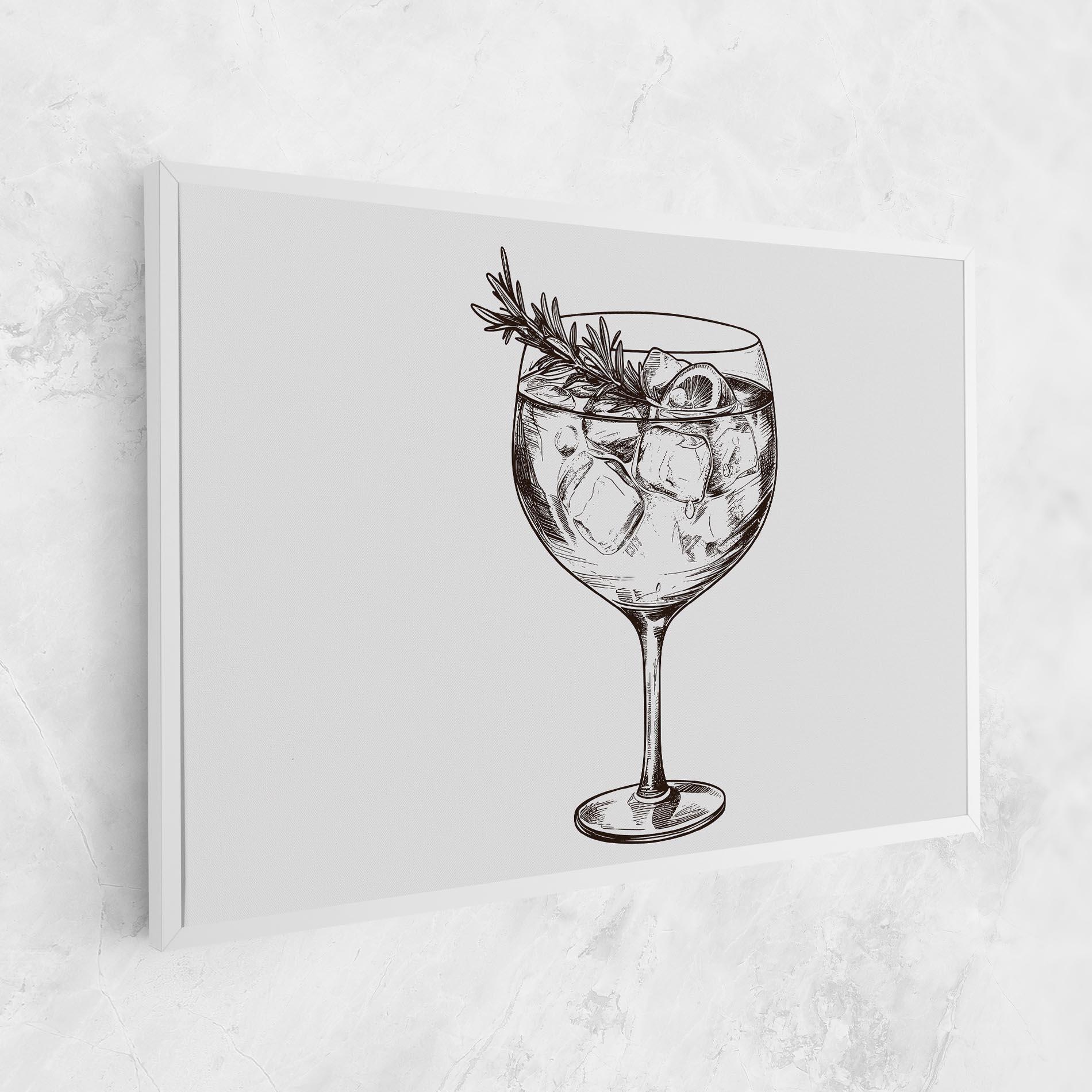 Картина на платно Gintonic mockup 1