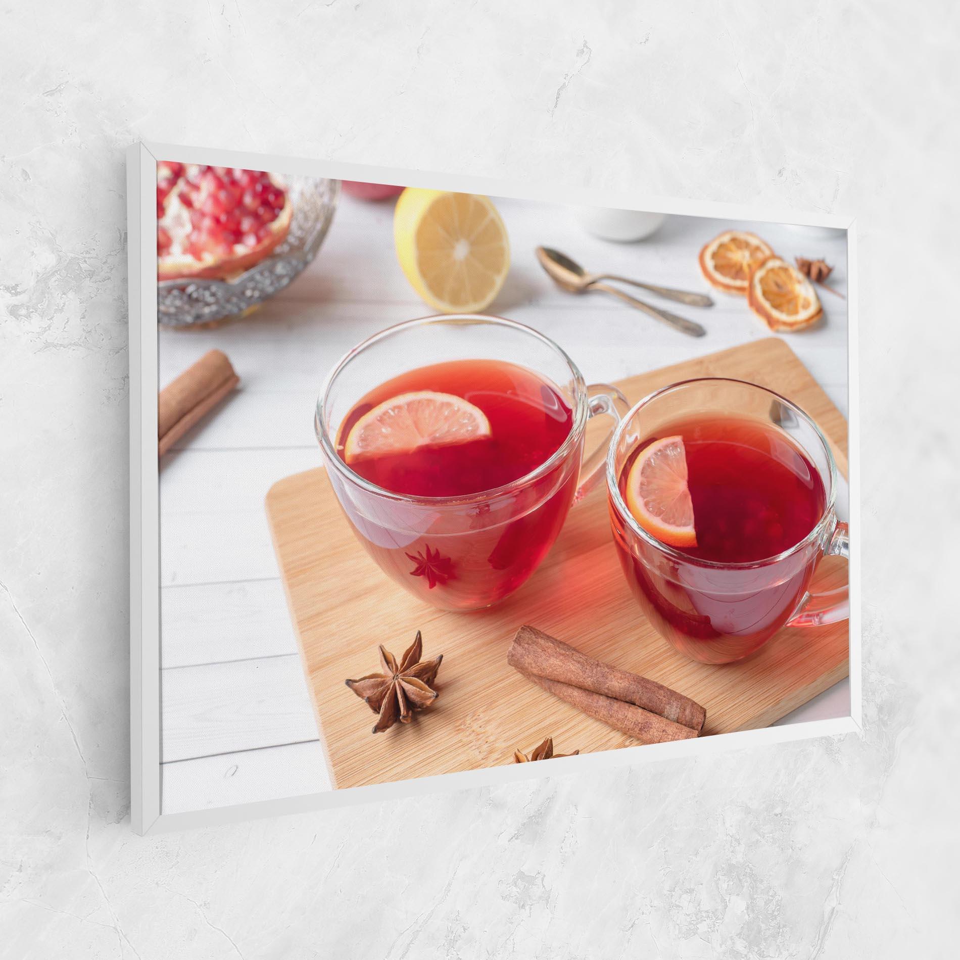 Картина на платно Pomegranate Lemon mockup 1