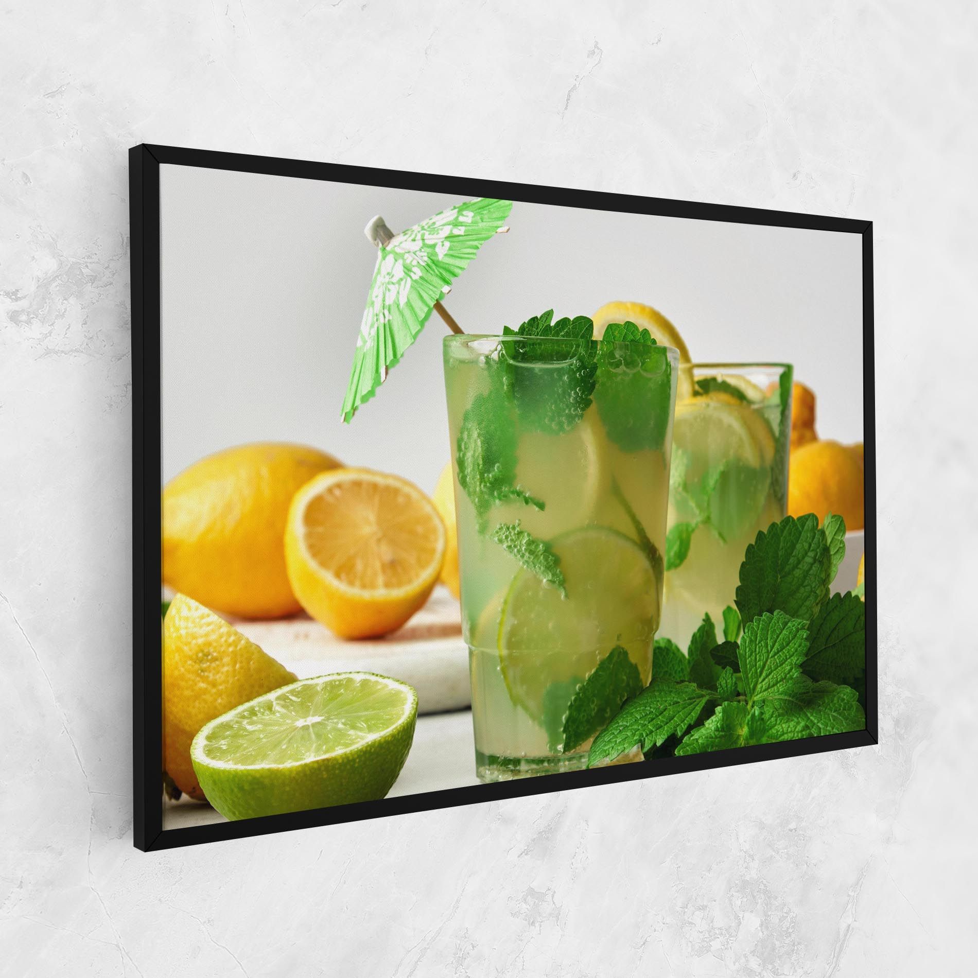 Mint Leaves Lemonade mockup 1