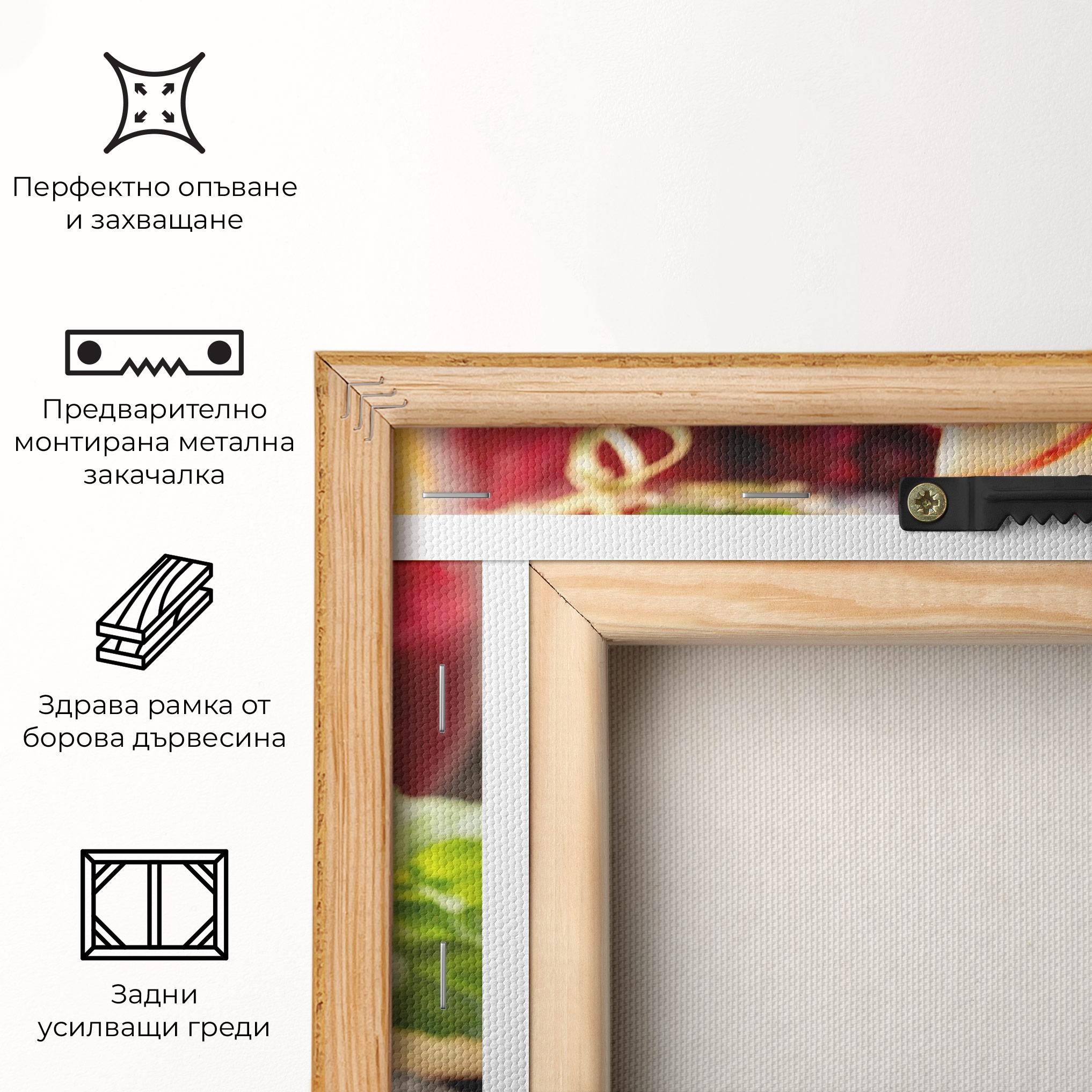 Картина на платно Berry Drink mockup 5