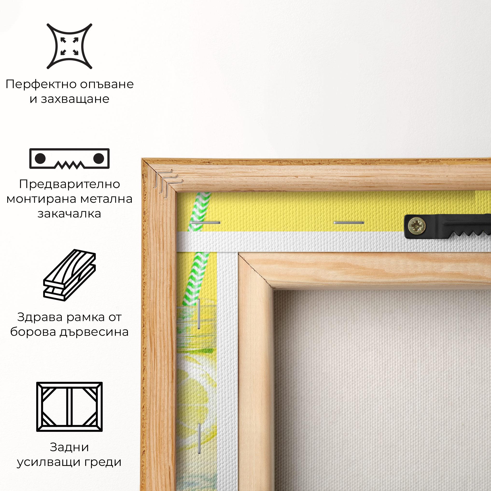 Картина на платно Citrus Lemonade Water mockup 5