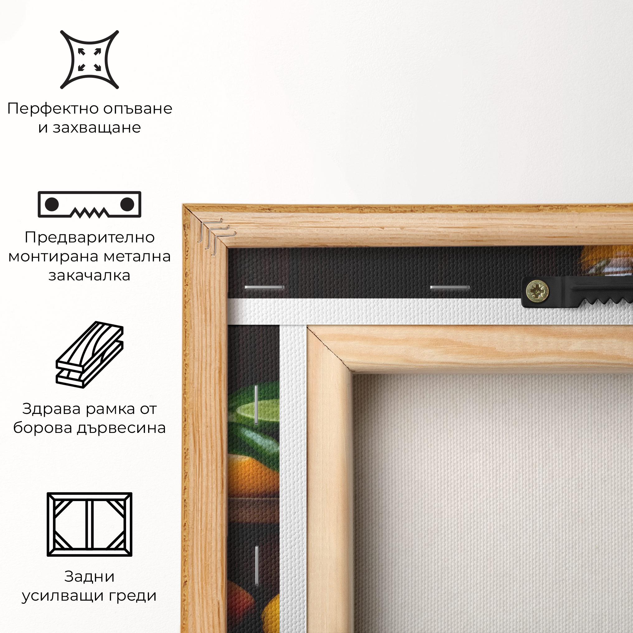 Картина на платно Glass Of Orange Juice mockup 5