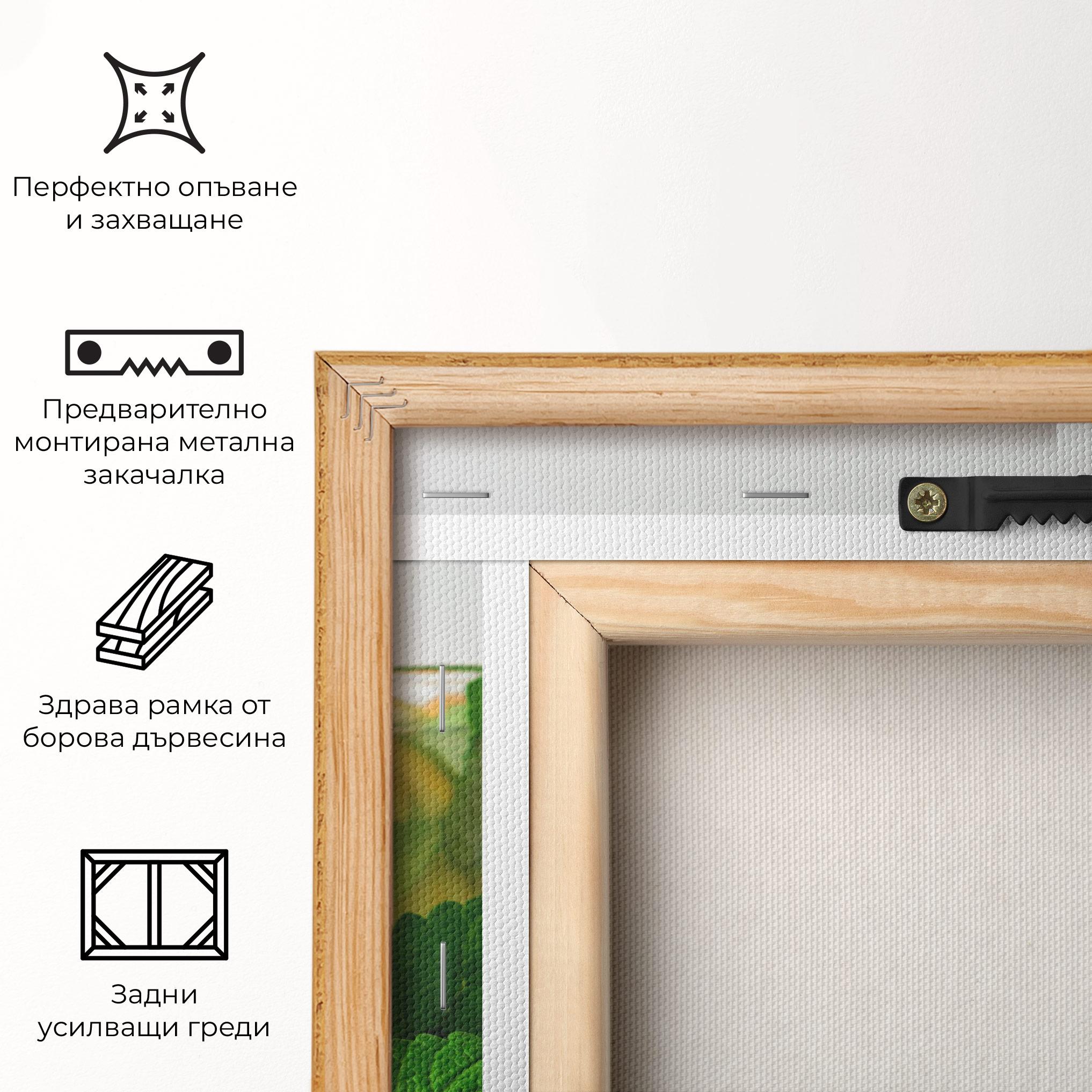 Картина на платно Mint Leaves Lemonade mockup 5