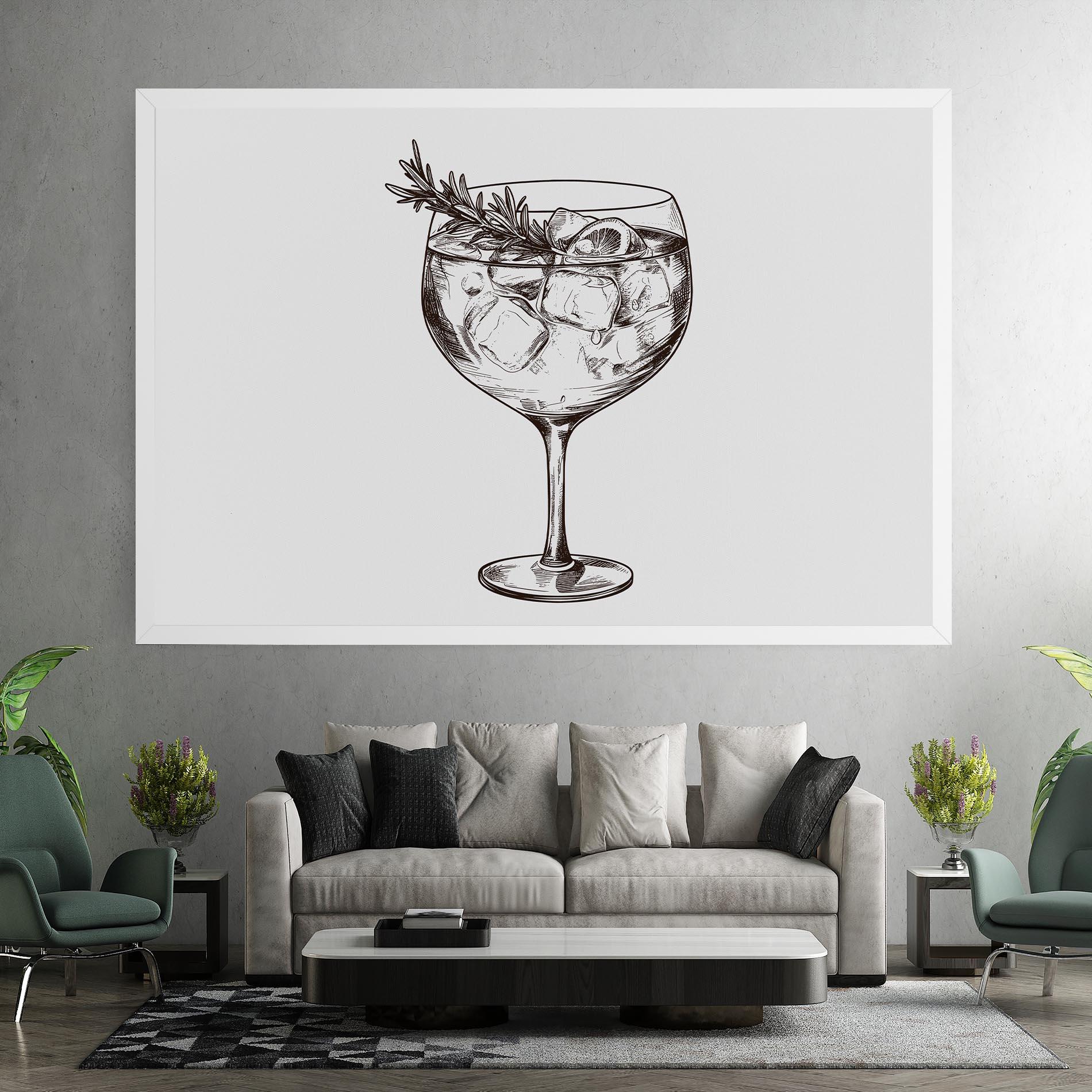 Картина на платно Gintonic mockup 7