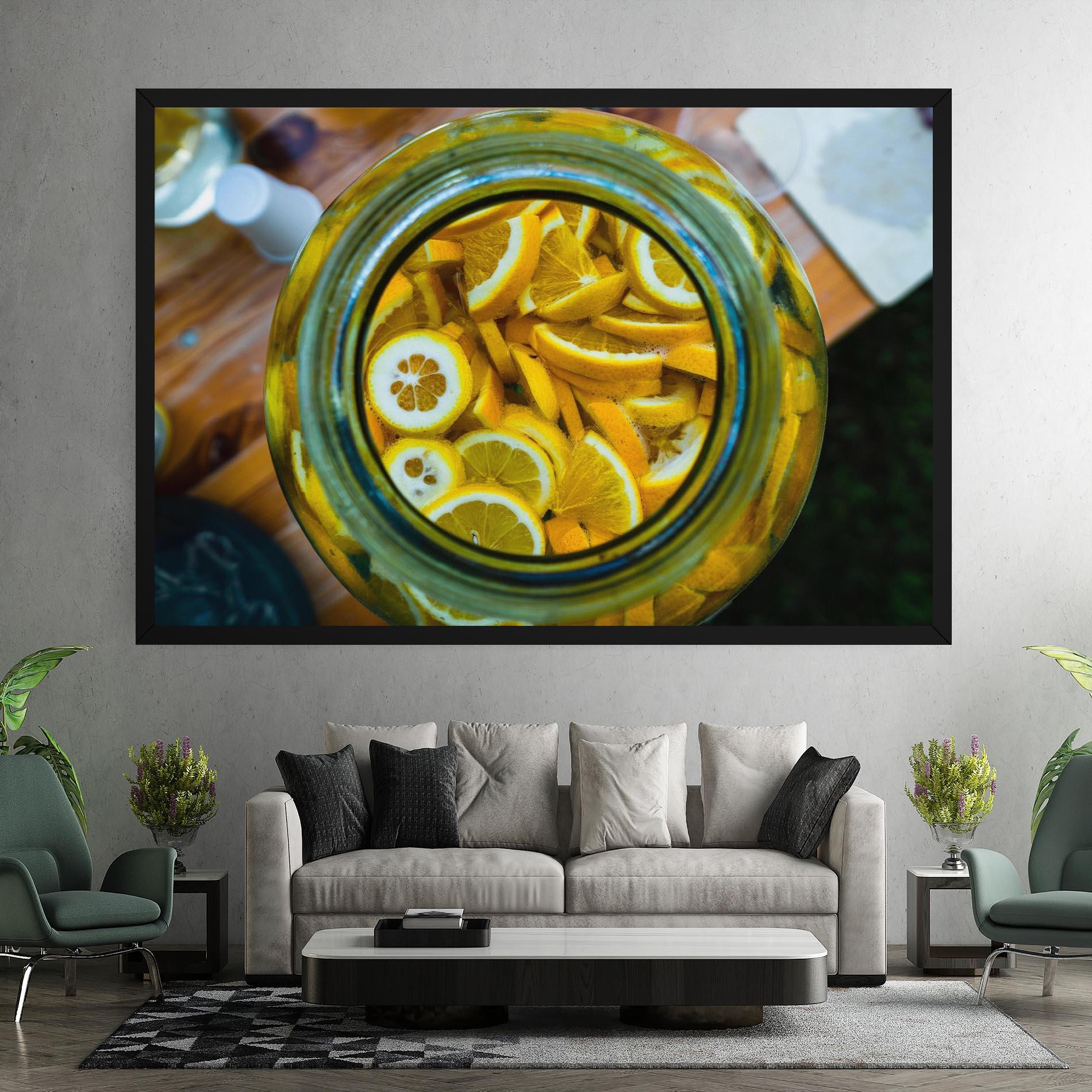 Картина на платно Big Limonade mockup 7