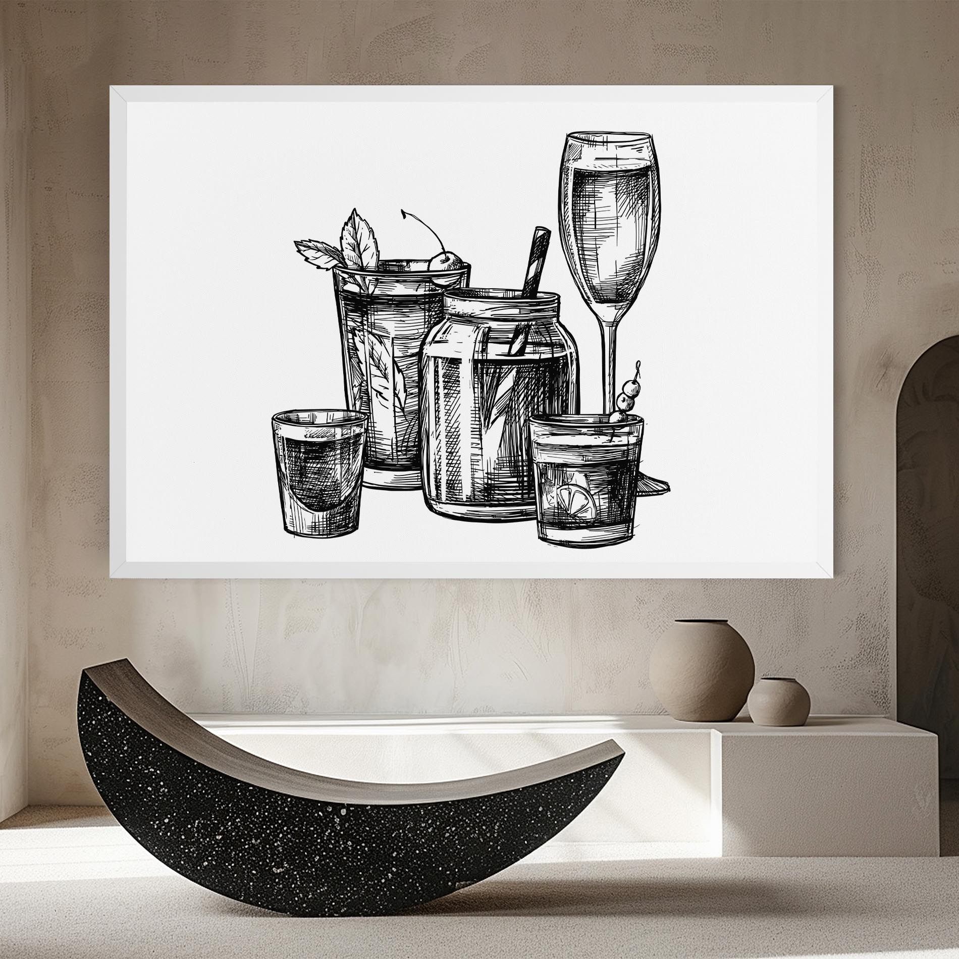 Black Line Drinks mockup 8