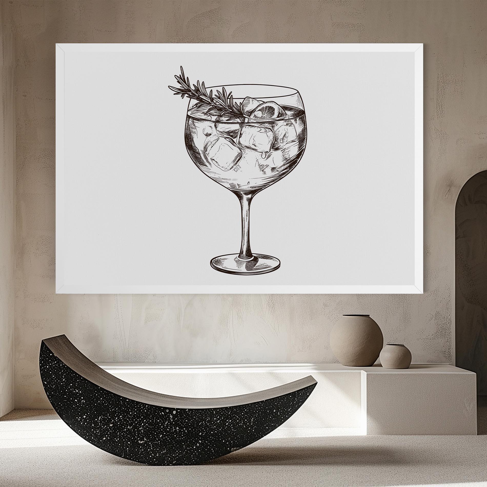 Картина на платно Gintonic mockup 8