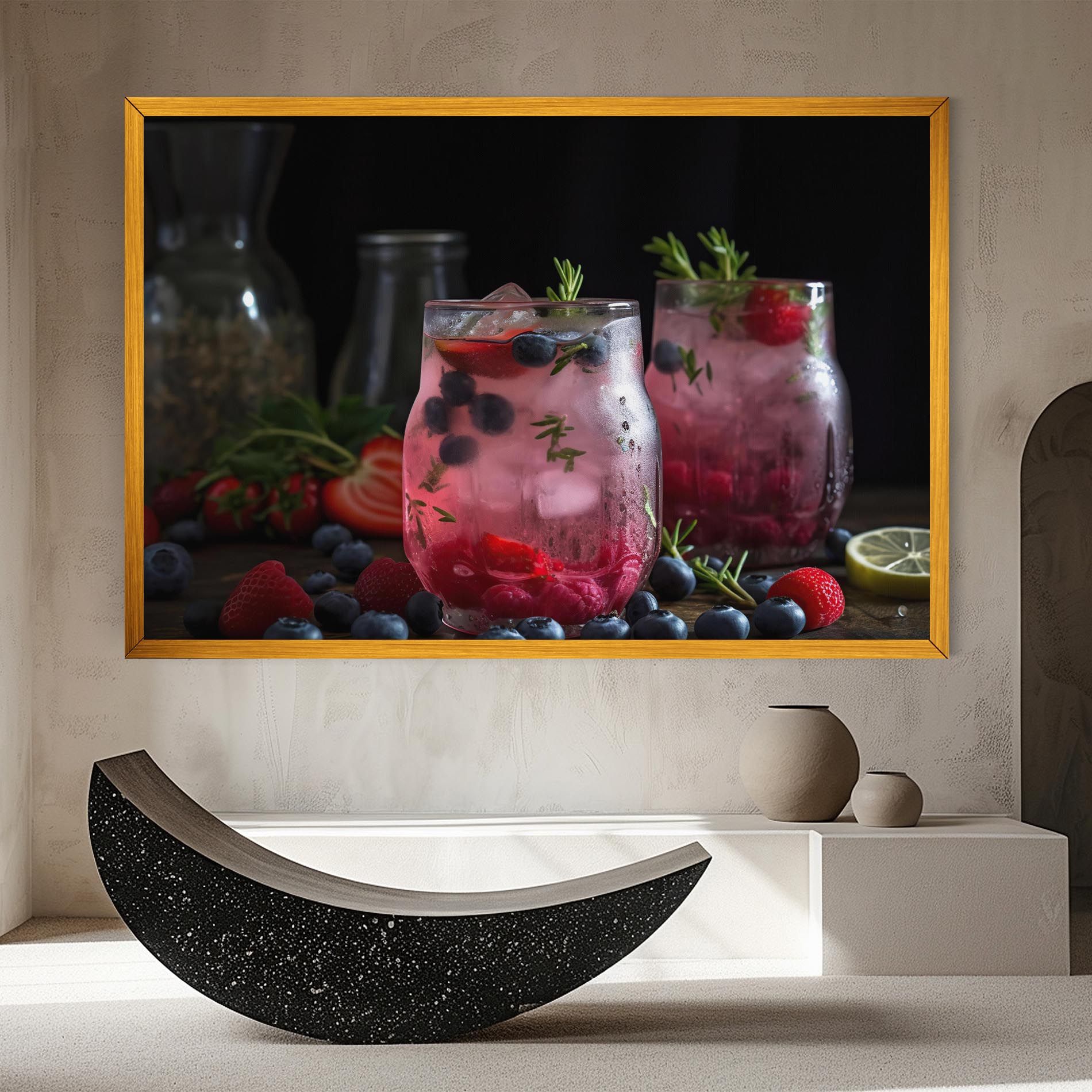 Berry Ice Drink mockup 8