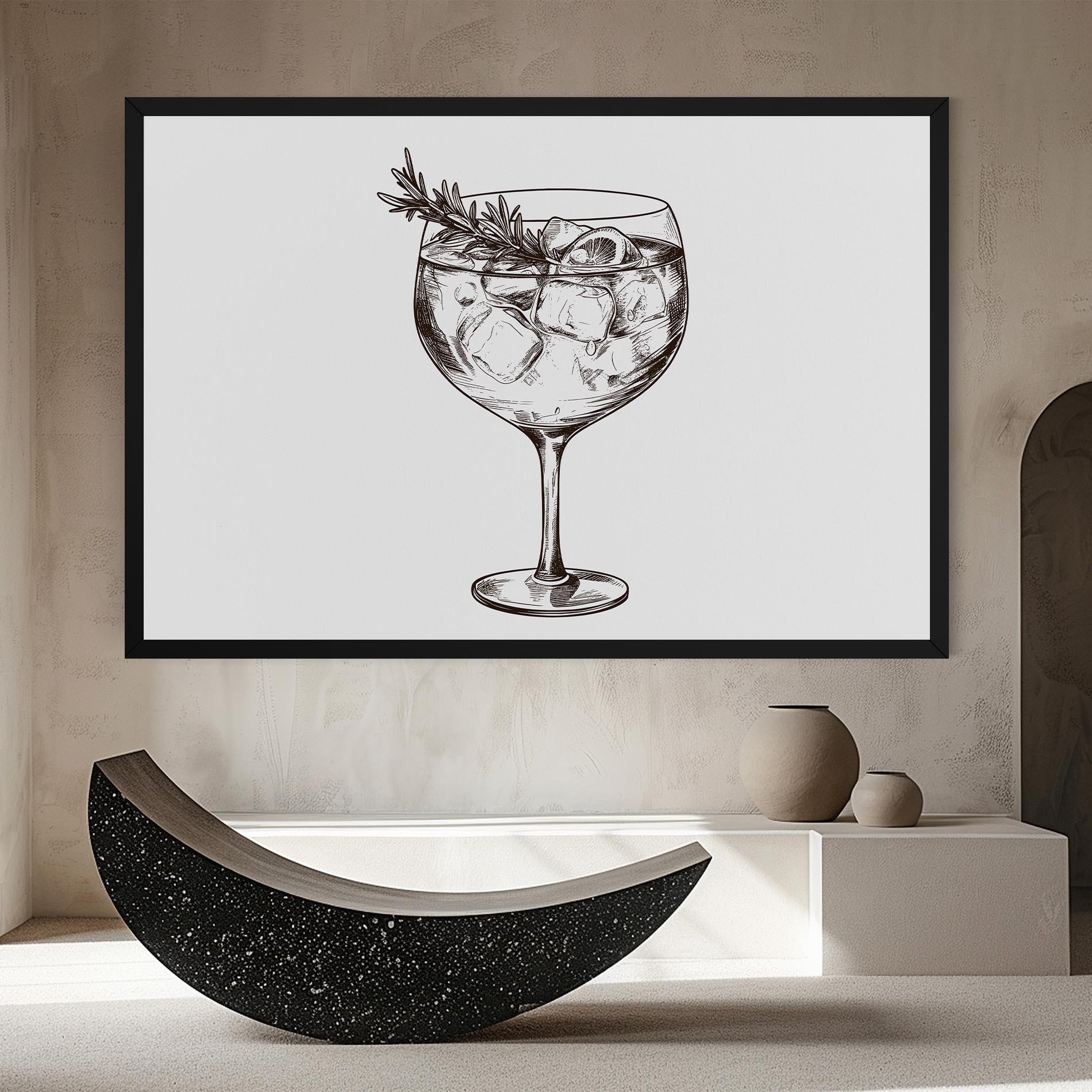 Картина на платно Gintonic mockup 8