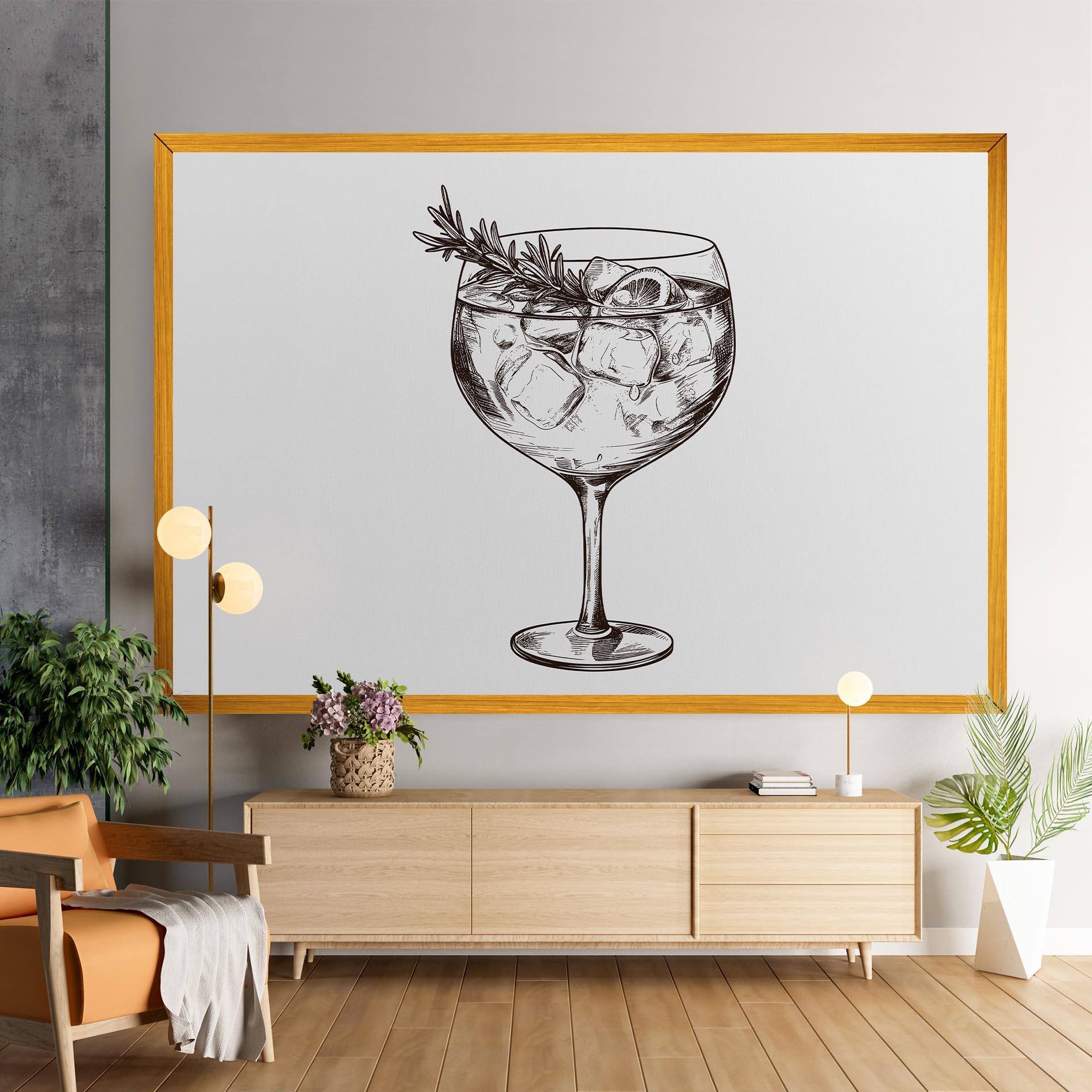 Картина на платно Gintonic mockup 9