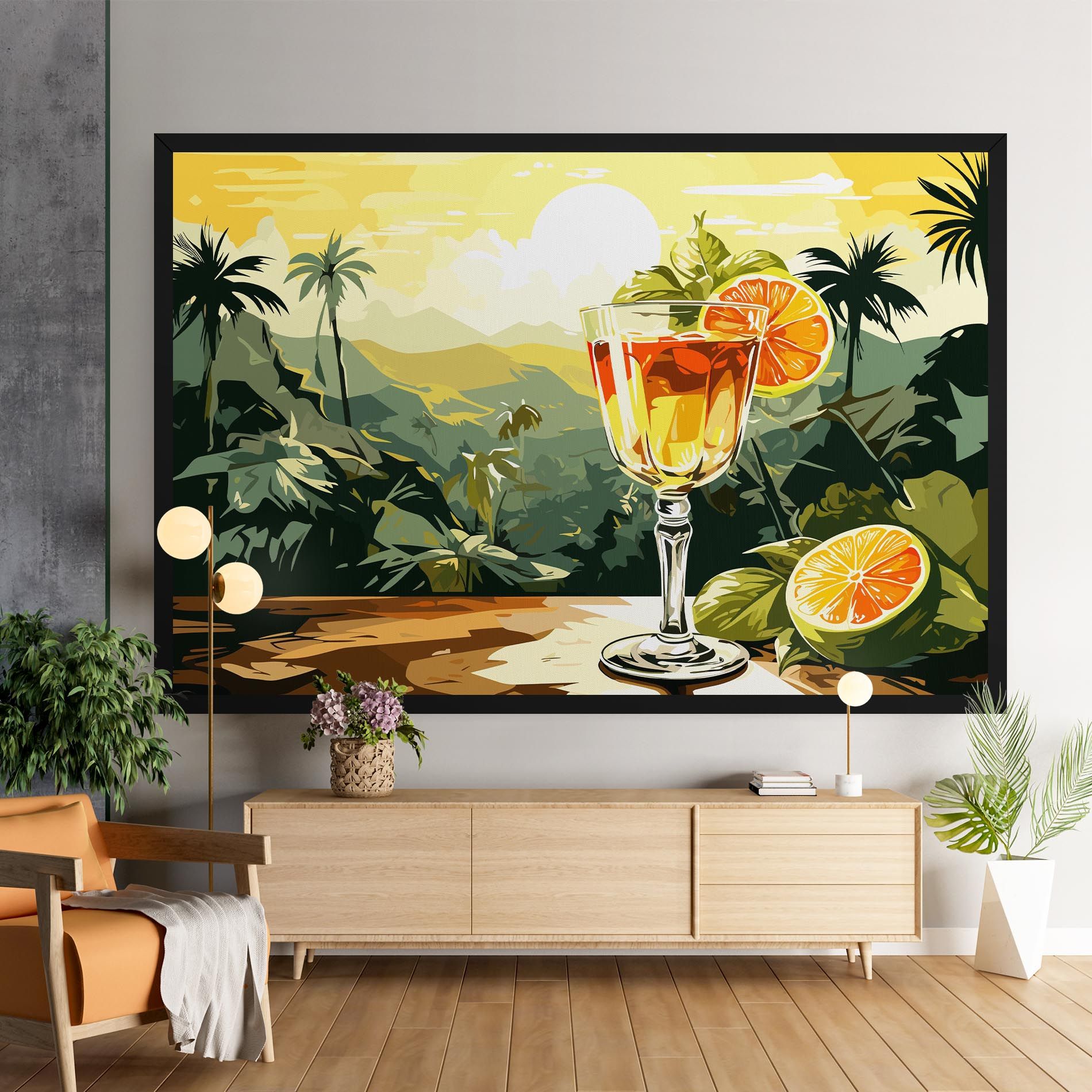 Orange Drink mockup 9