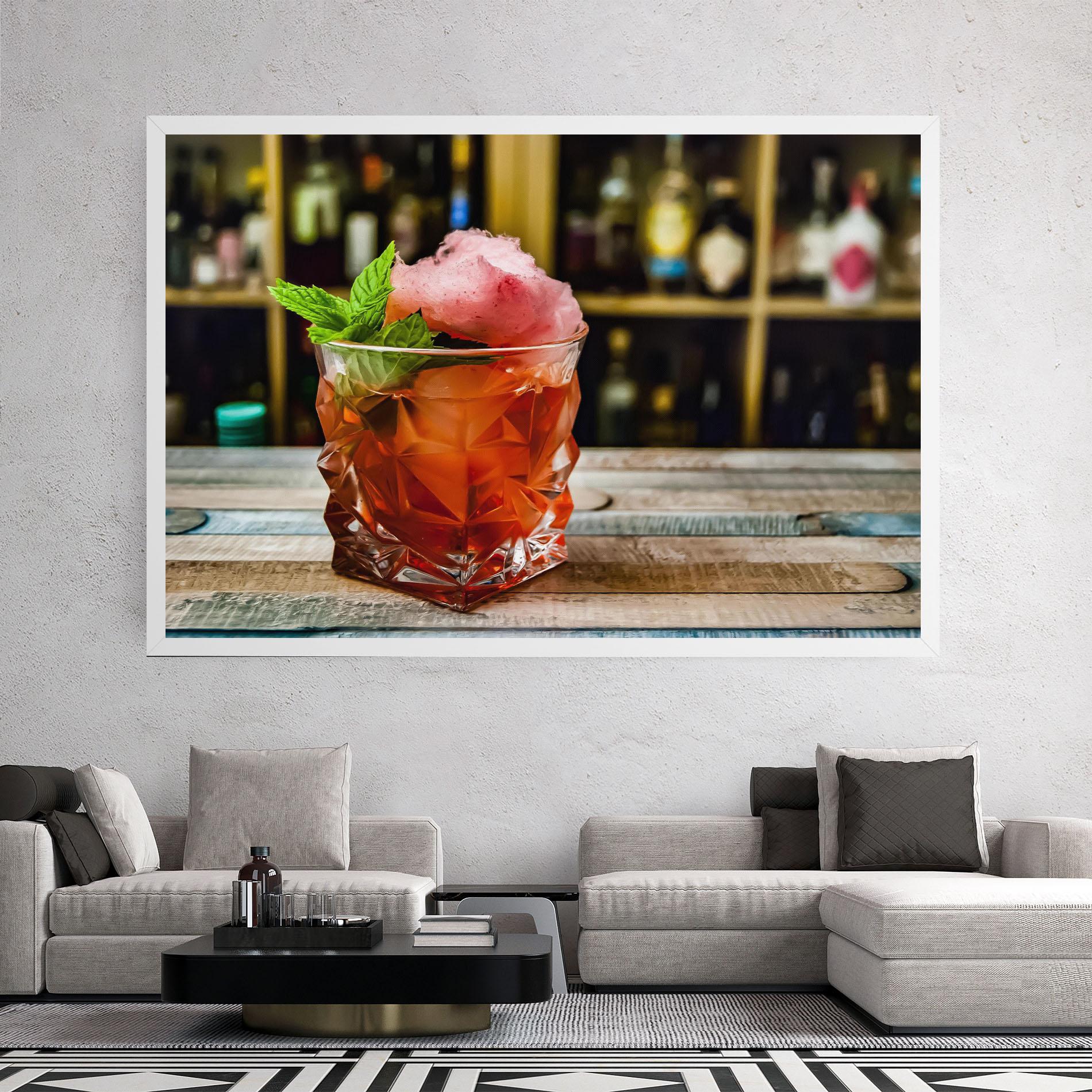 Картина на платно Cola Drink mockup 2