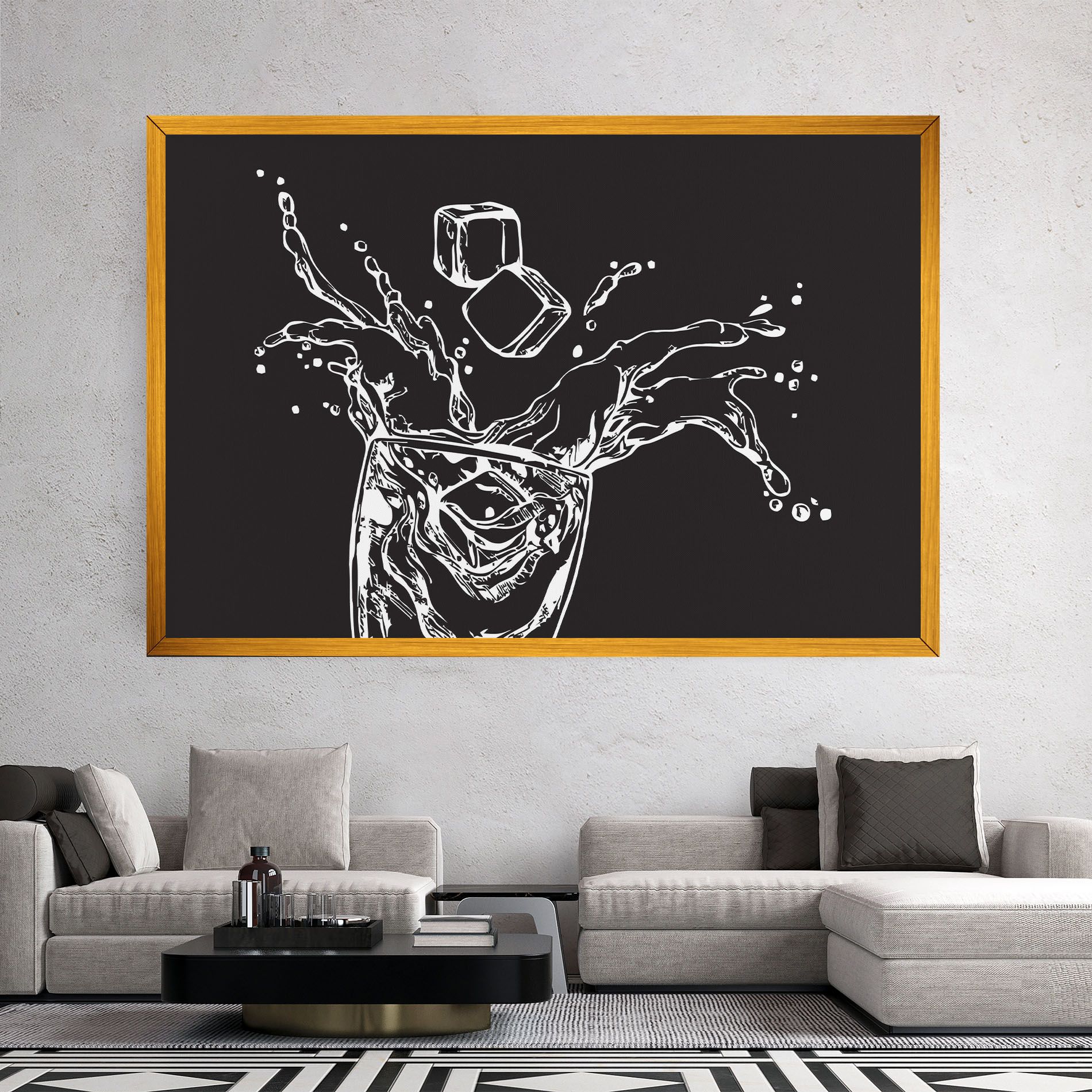 Ice Splash Drink mockup 2