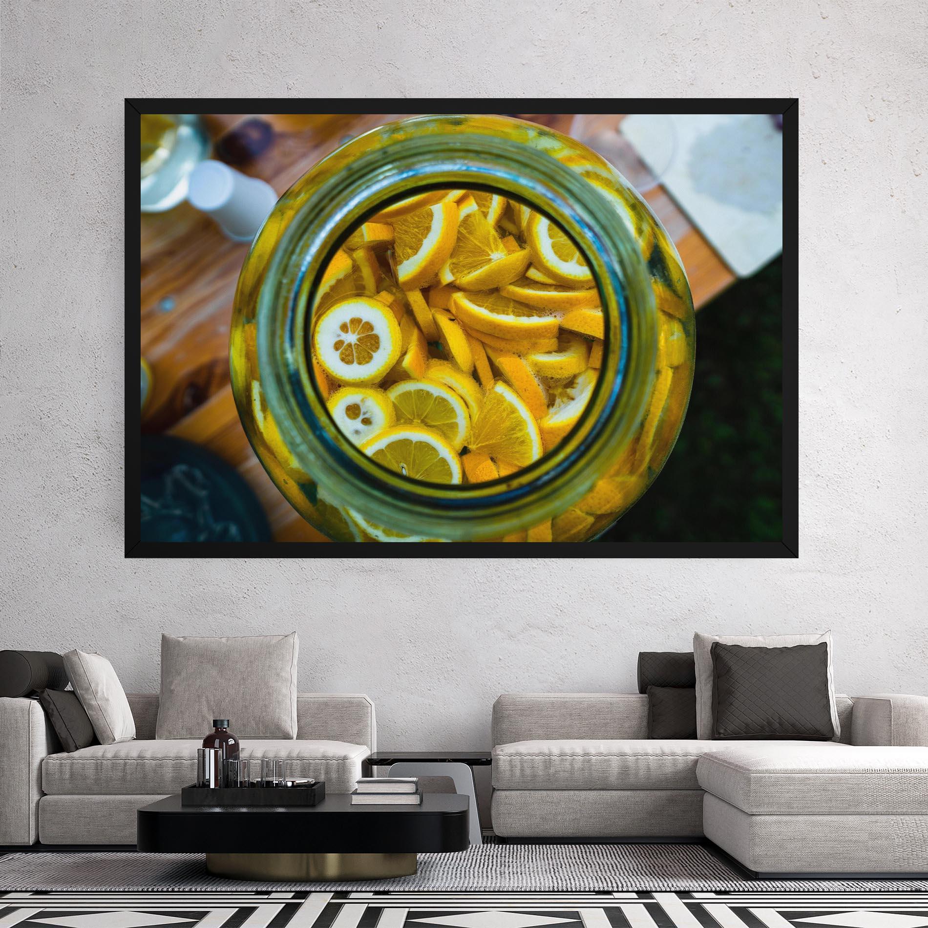 Картина на платно Big Limonade mockup 2