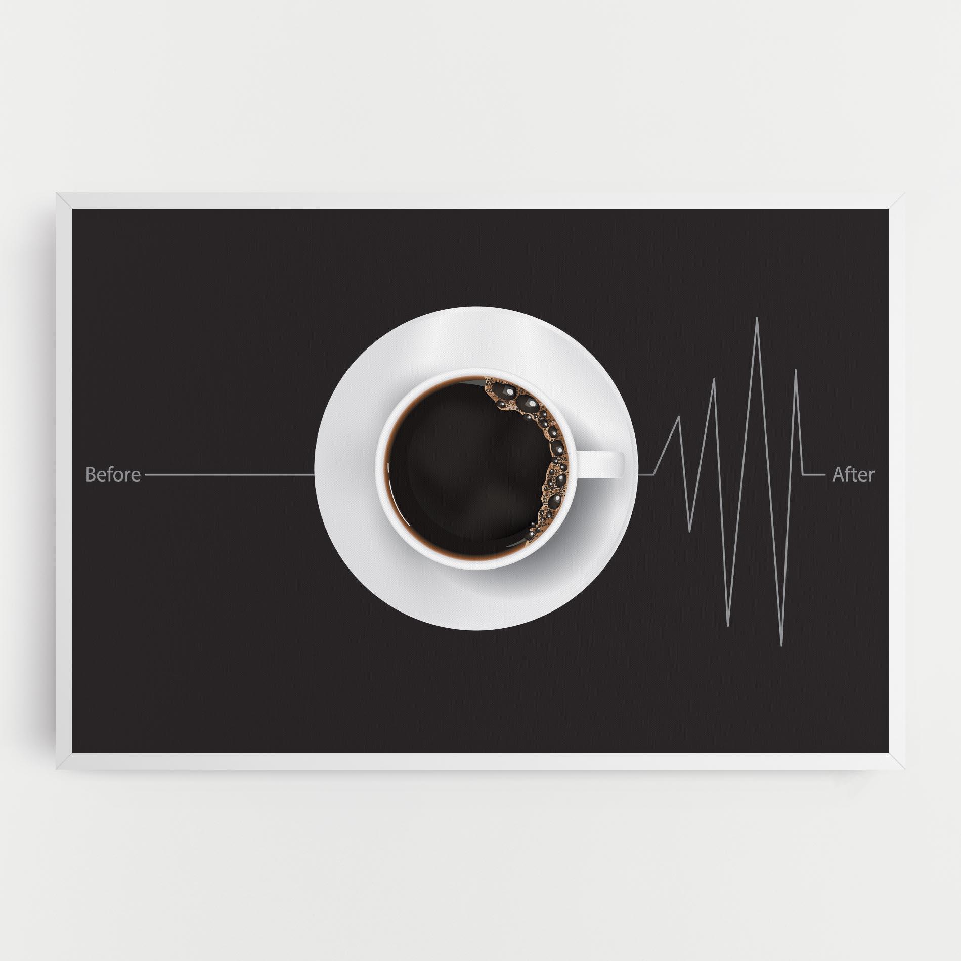 Картина на платно After Coffee mockup 0