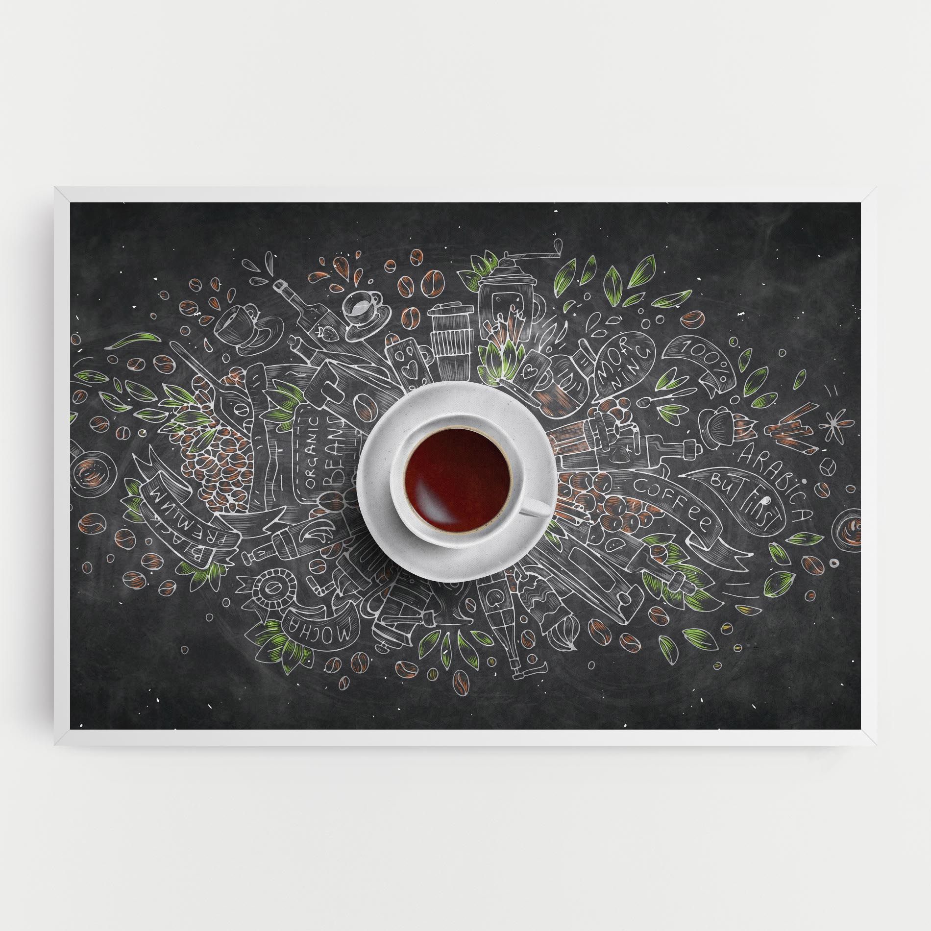 Black Board Coffee mockup 0