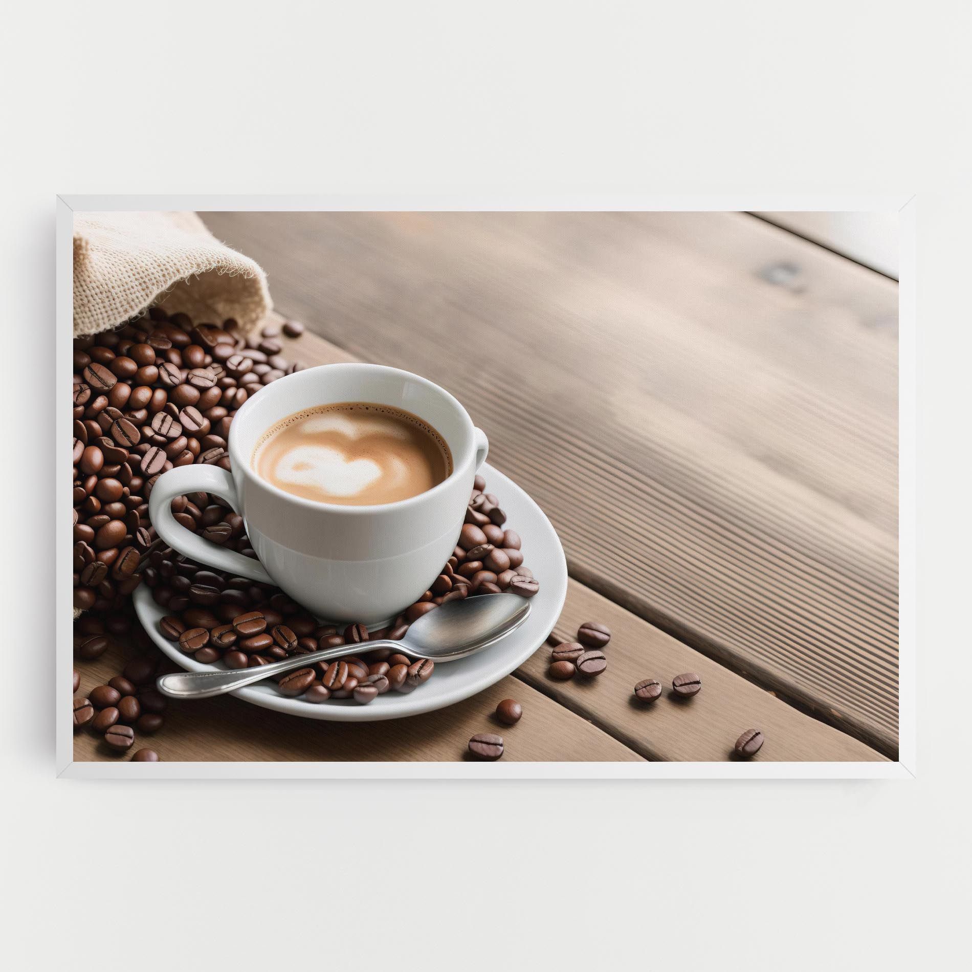 Coffee On Table mockup 0