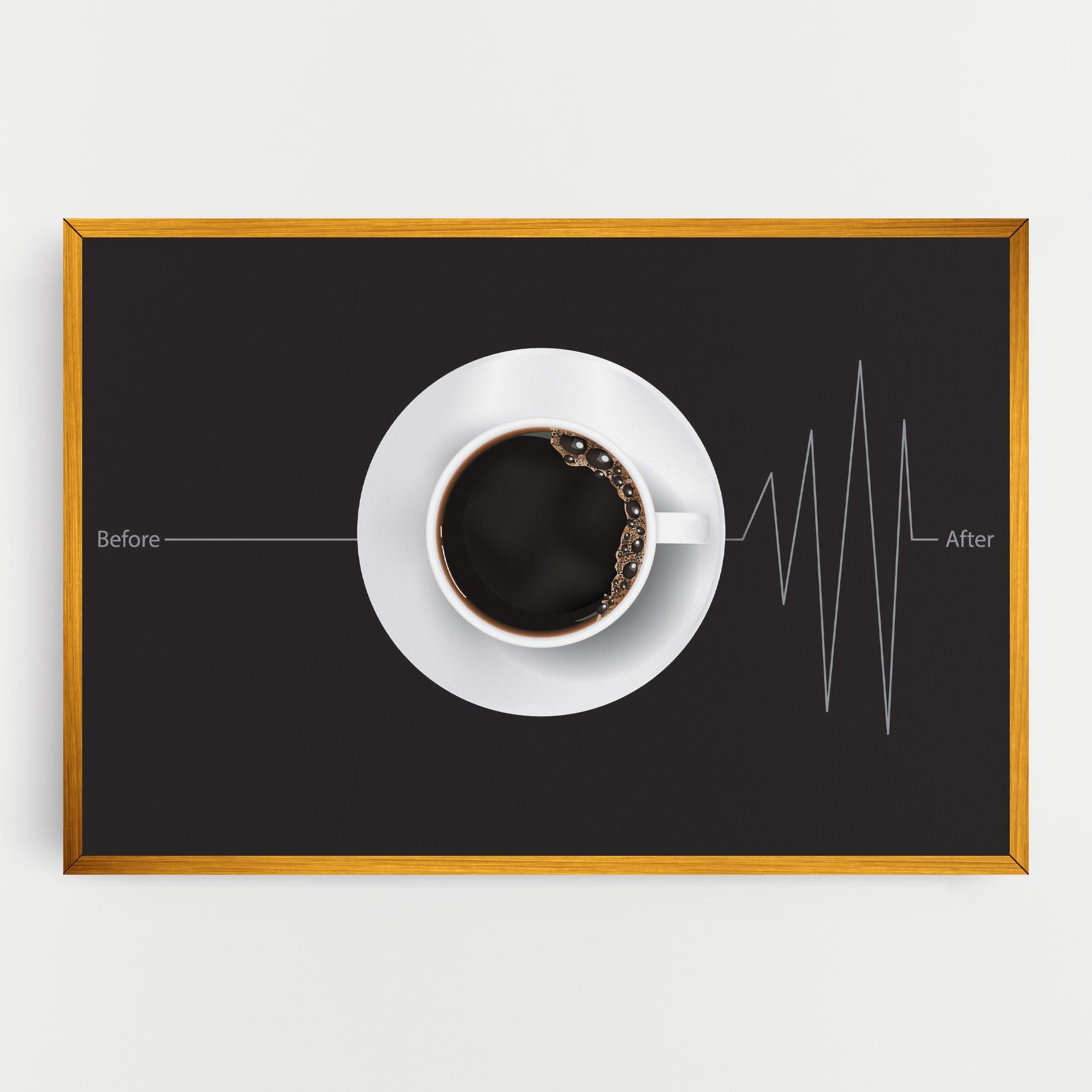 Картина на платно After Coffee mockup 0