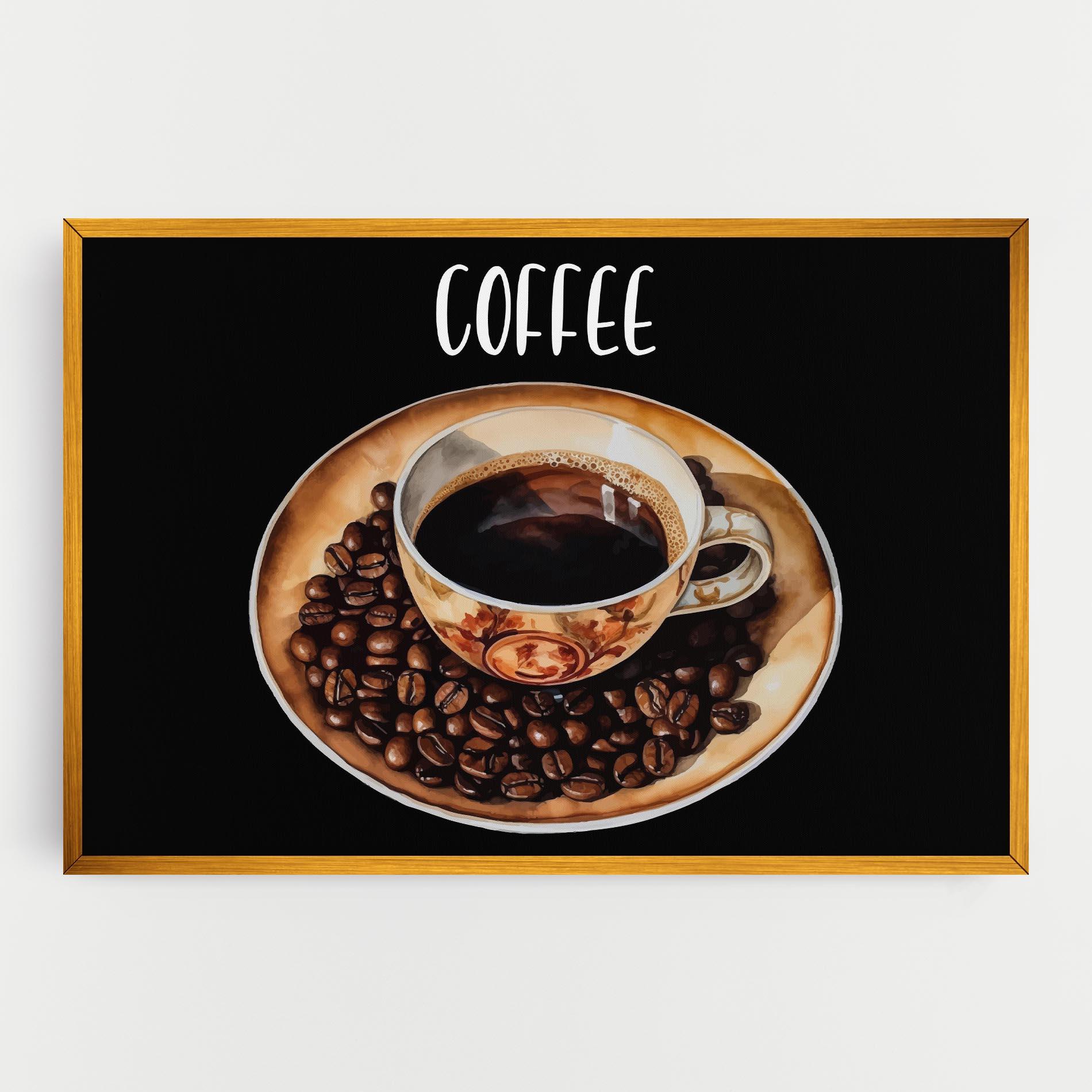 Картина на платно Coffe Art mockup 0