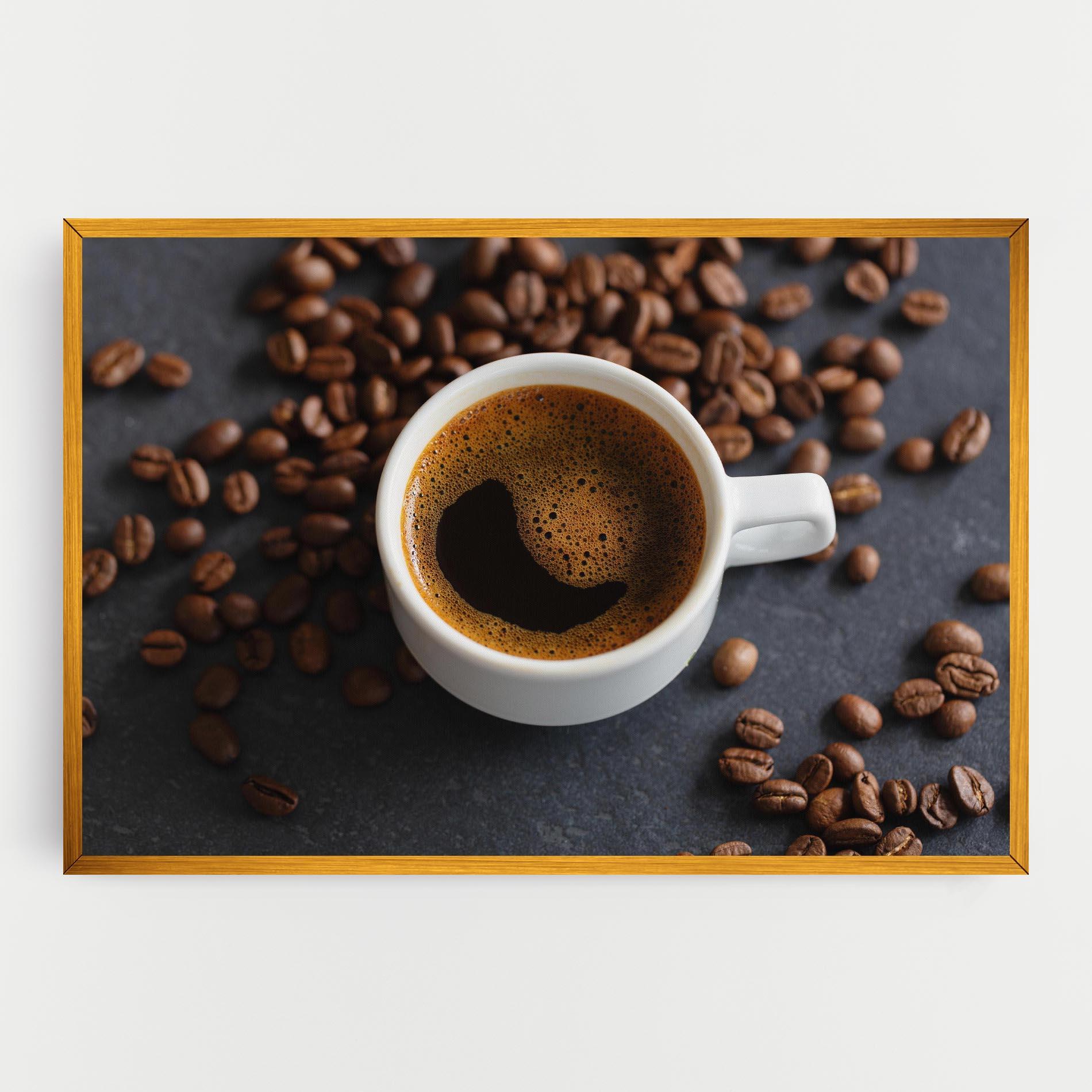 Картина на платно Espresso Close Up mockup 0