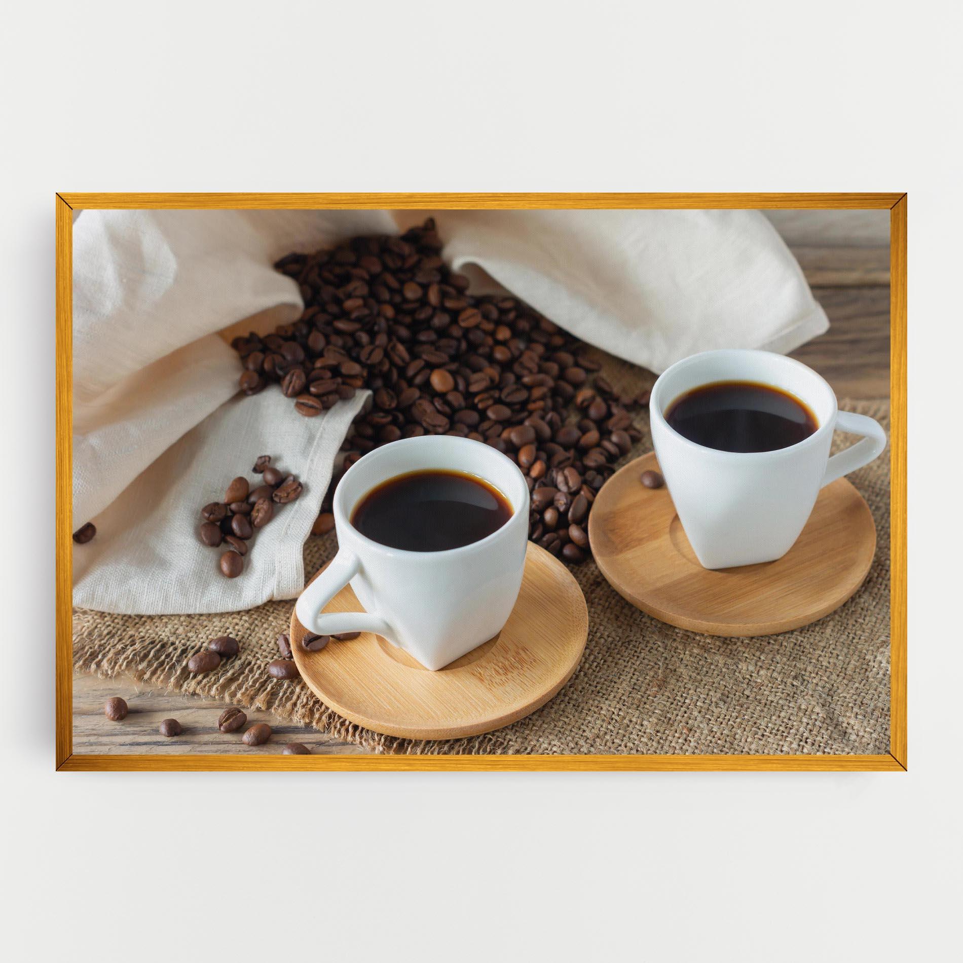 Картина на платно Fresh Espresso mockup 0