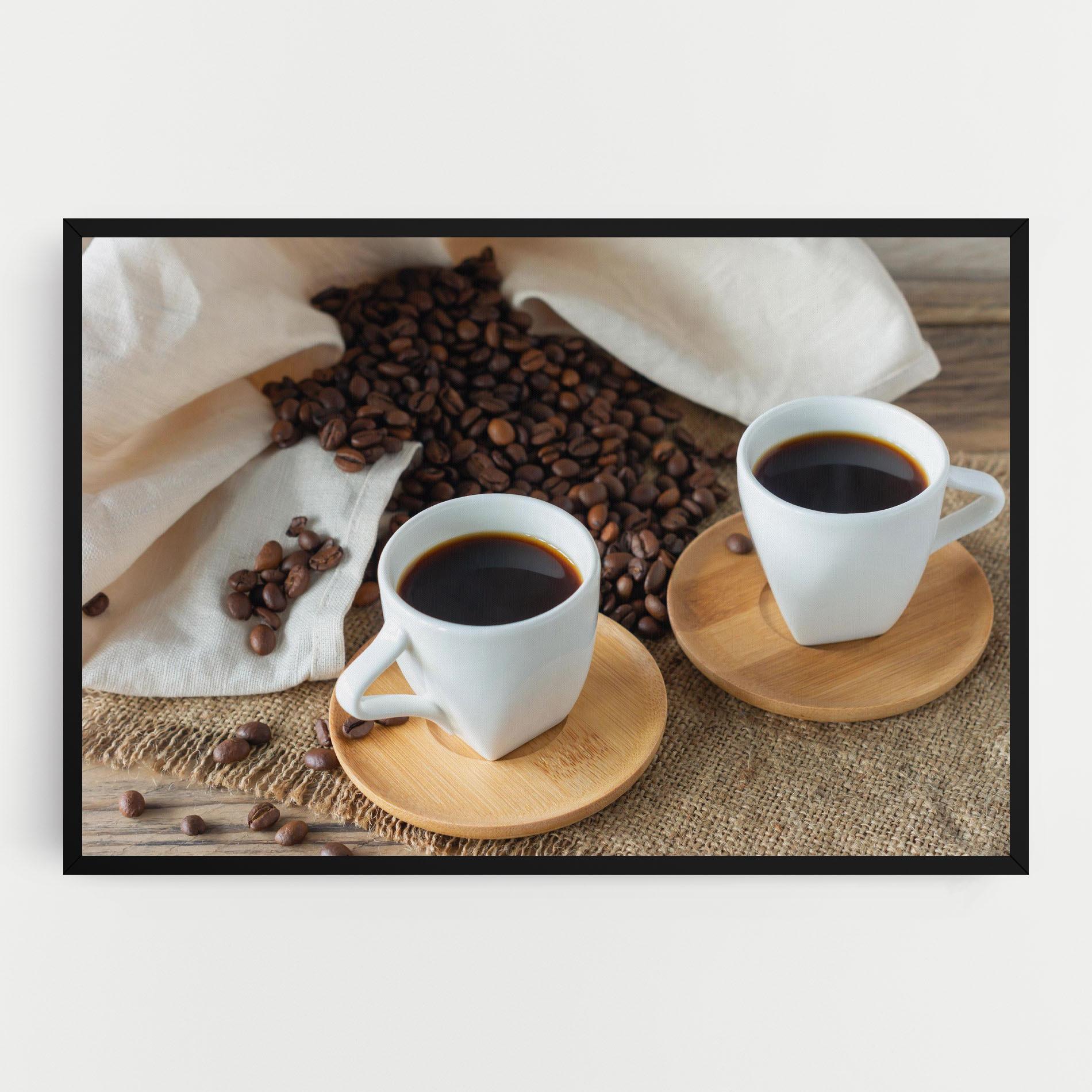 Картина на платно Fresh Espresso mockup 0