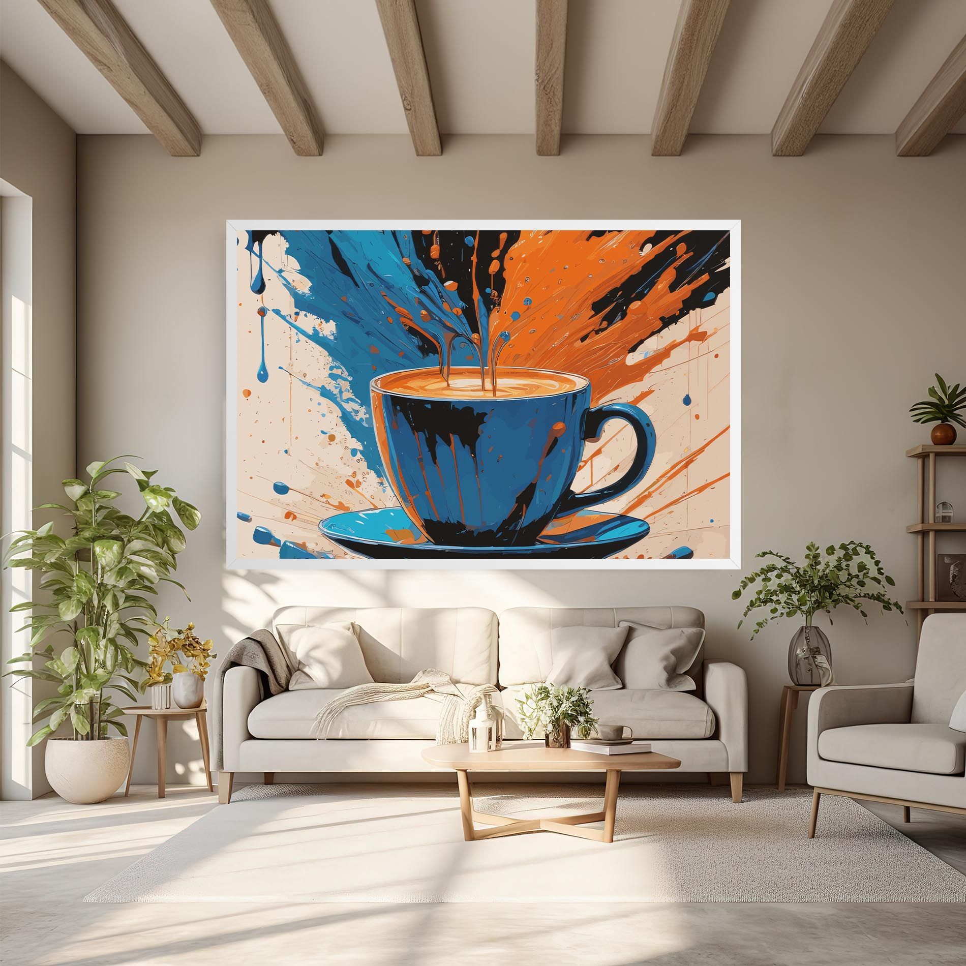 Coffee Blue Orange mockup 6