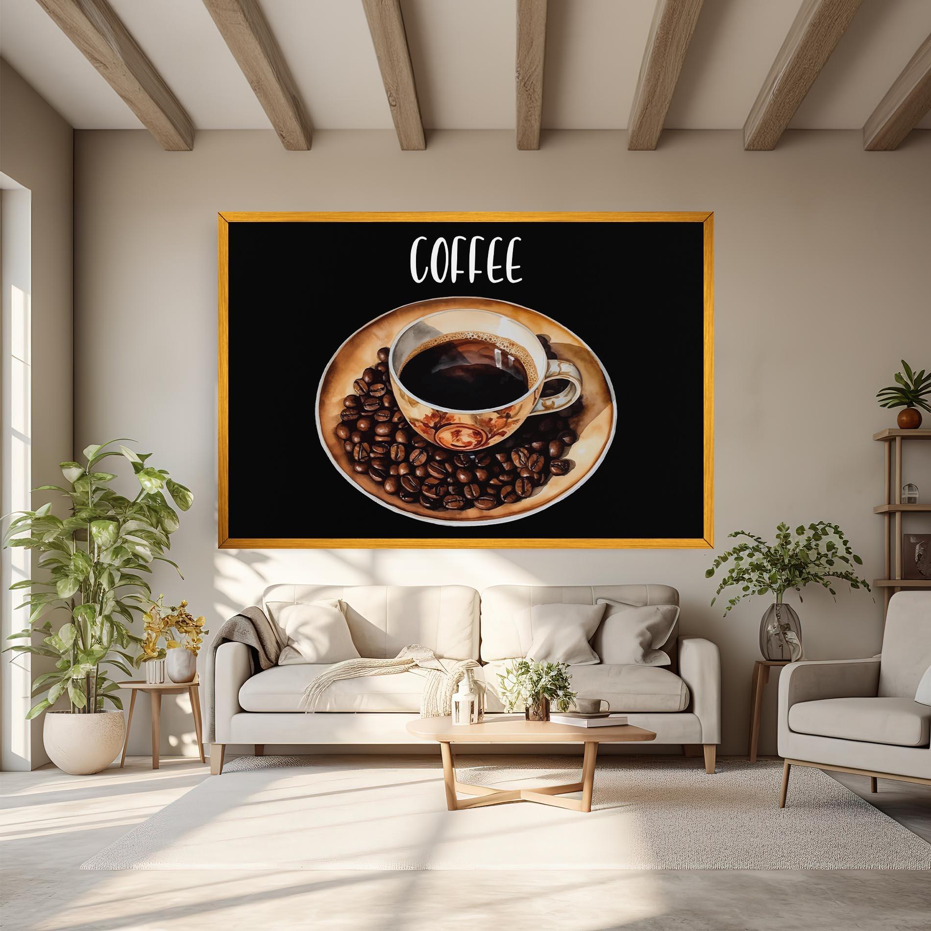Картина на платно Coffe Art mockup 6