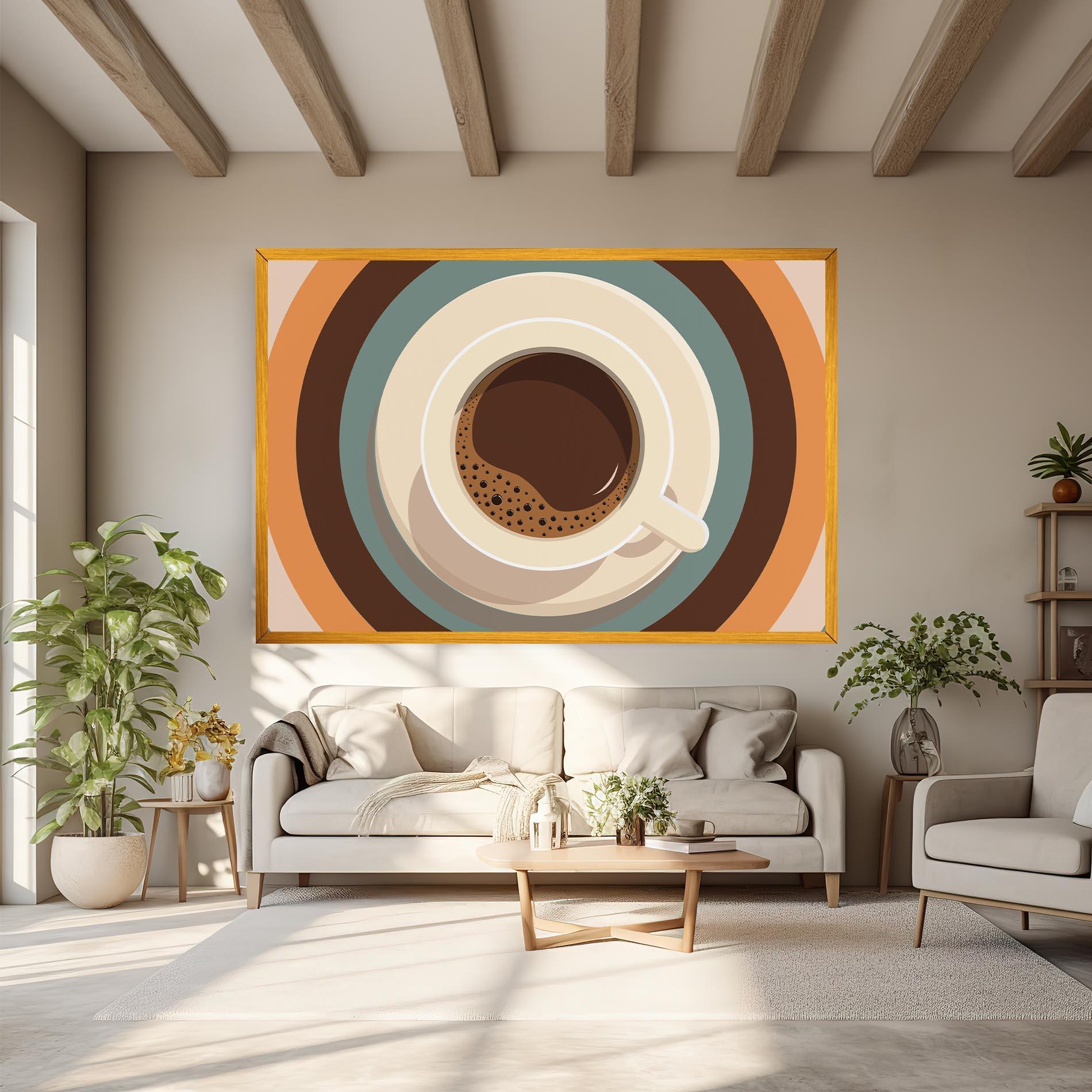 Картина на платно Coffee Cup mockup 6