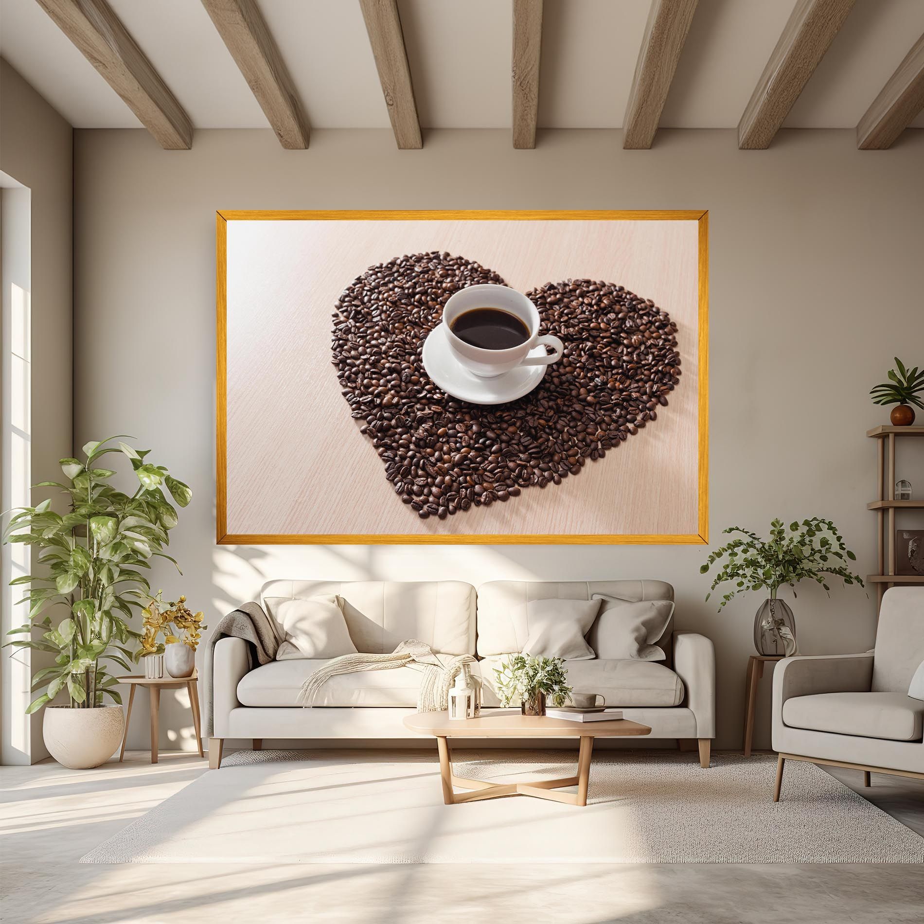Heart Coffee Beans mockup 6