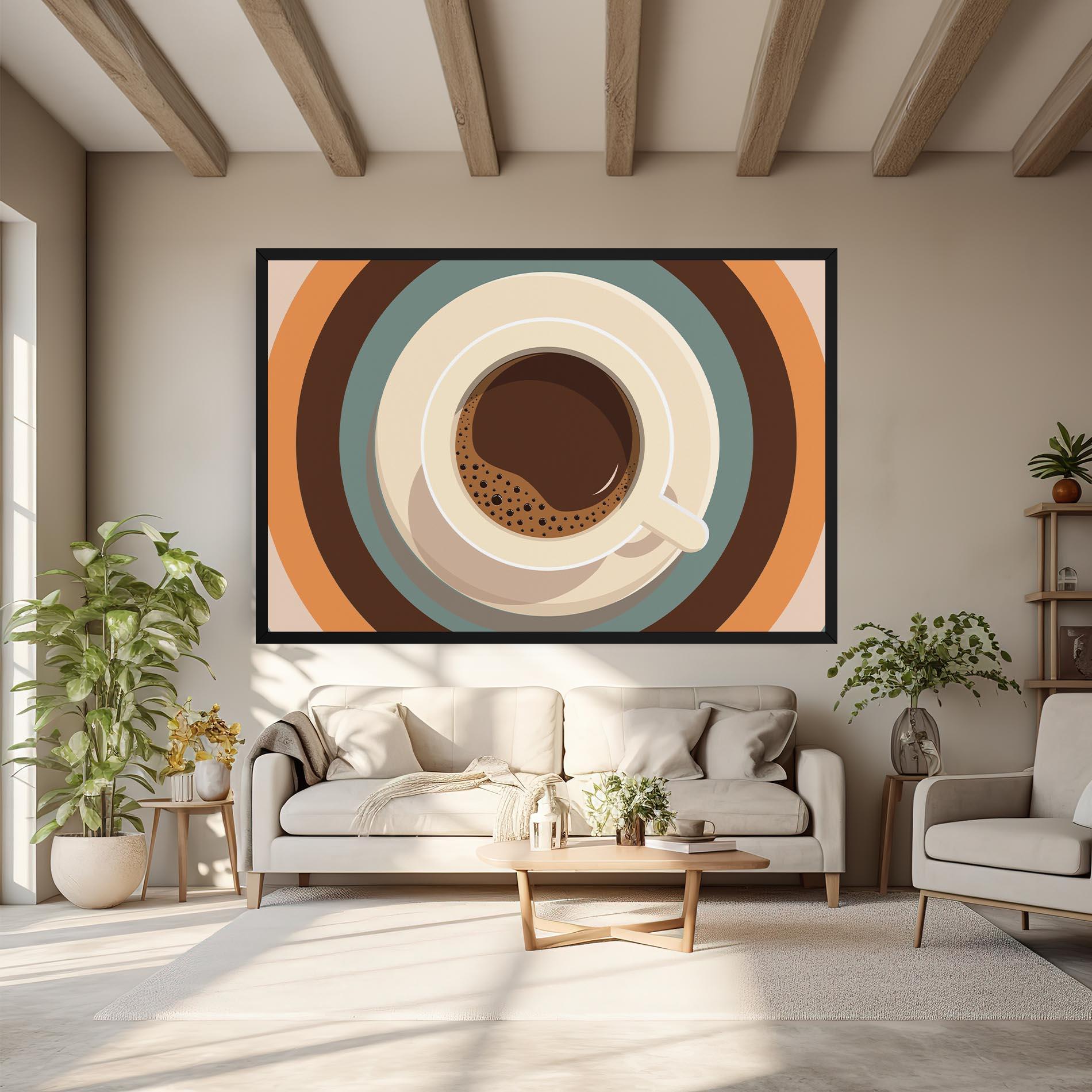 Картина на платно Coffee Cup mockup 6