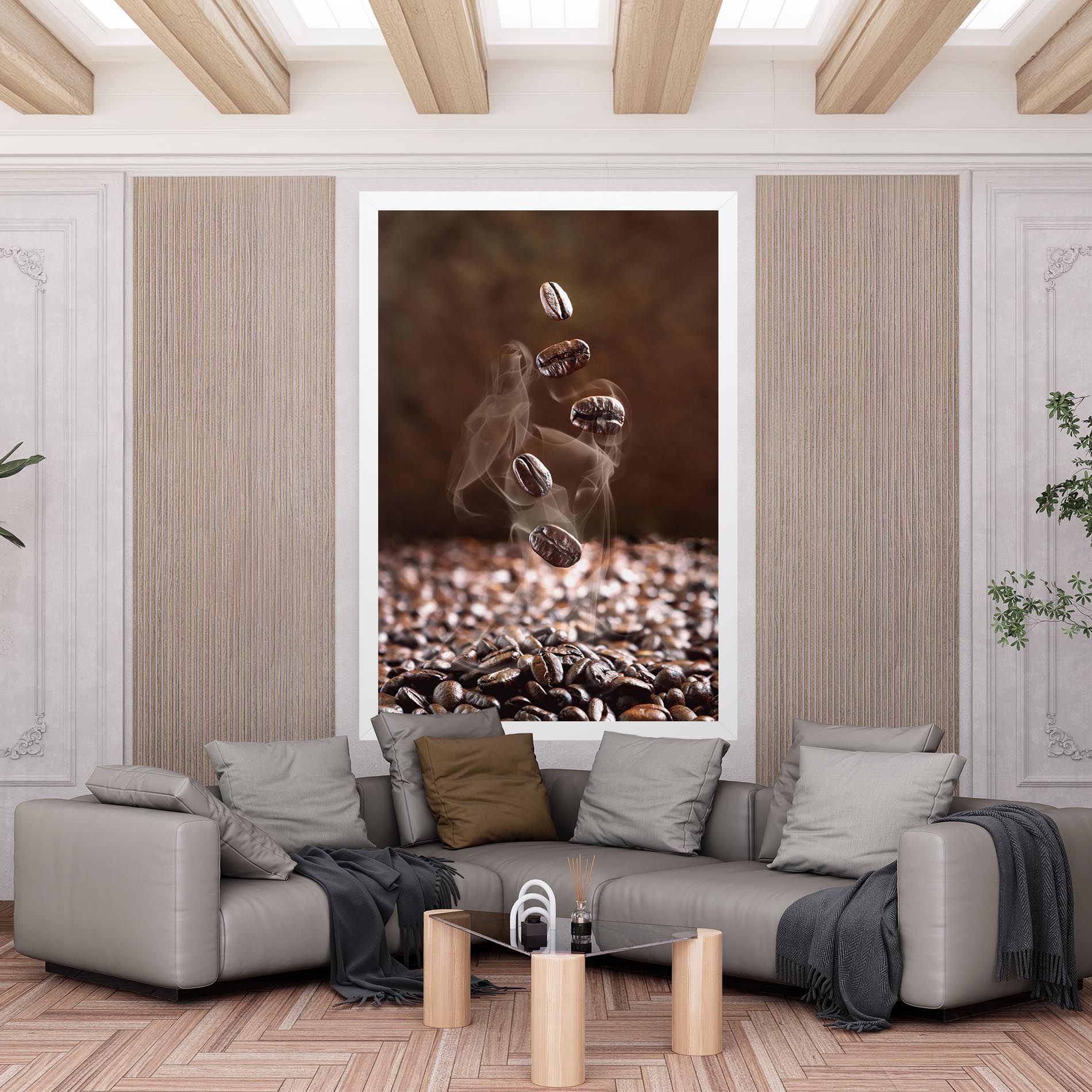 Close Up Falling Beans mockup 6