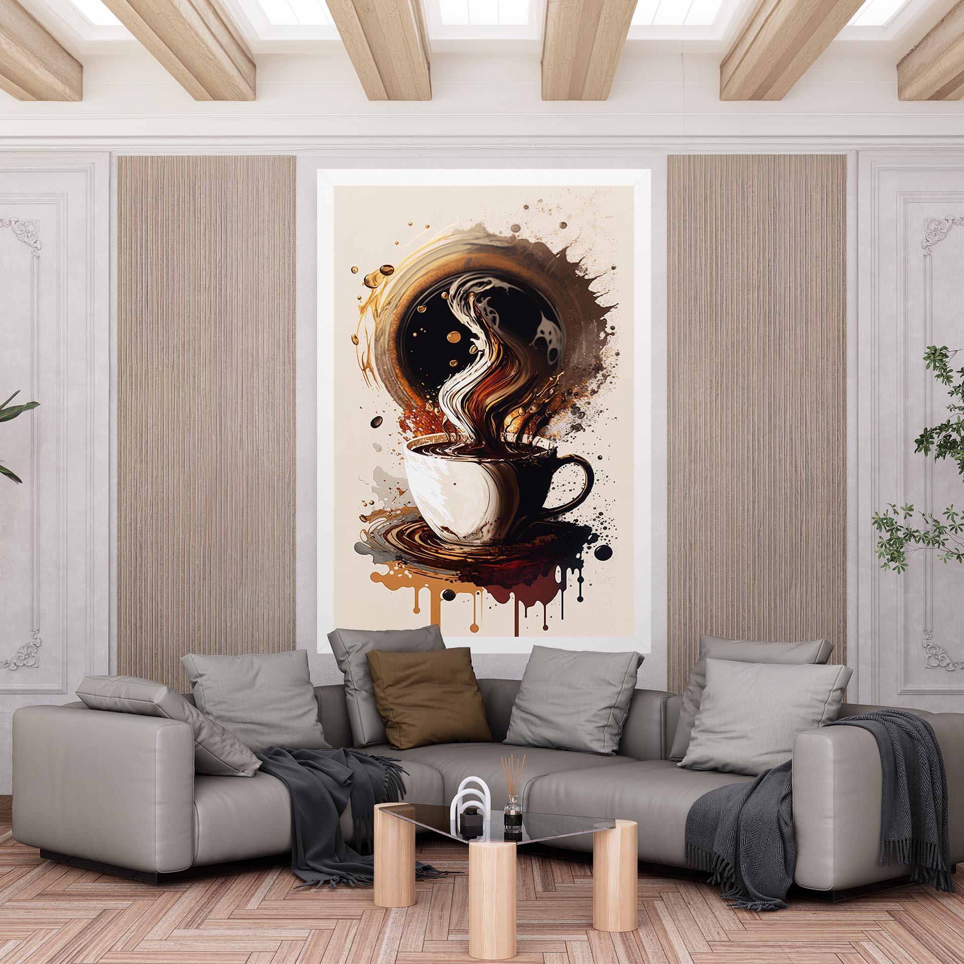 Картина на платно Coffee Art mockup 6