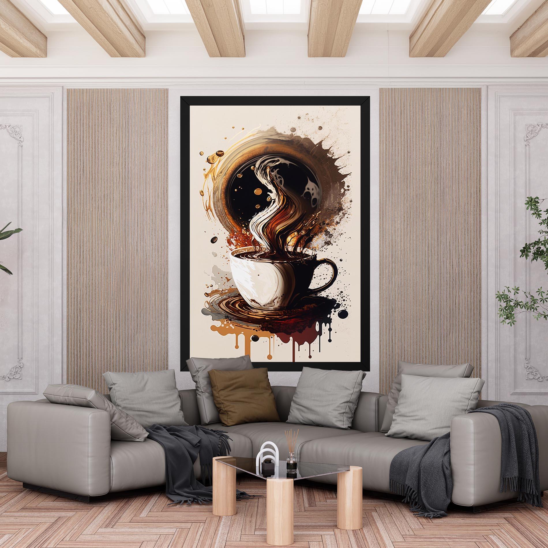 Картина на платно Coffee Art mockup 6
