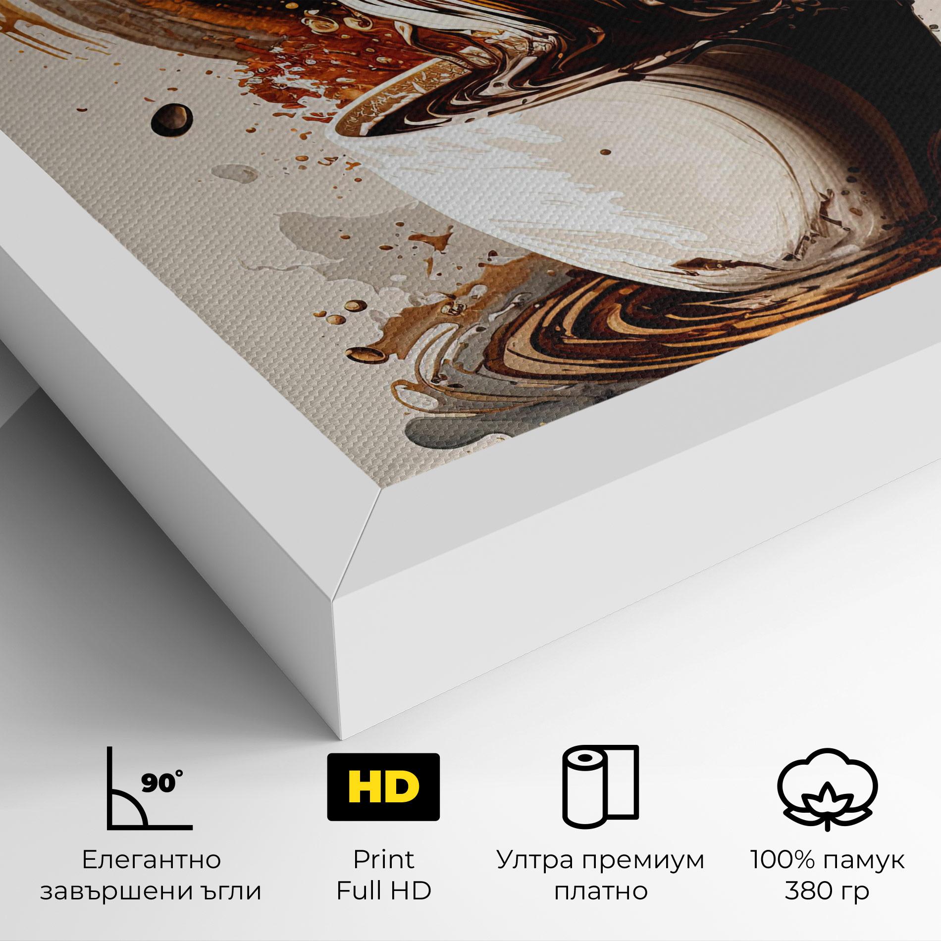 Картина на платно Coffee Art mockup 4