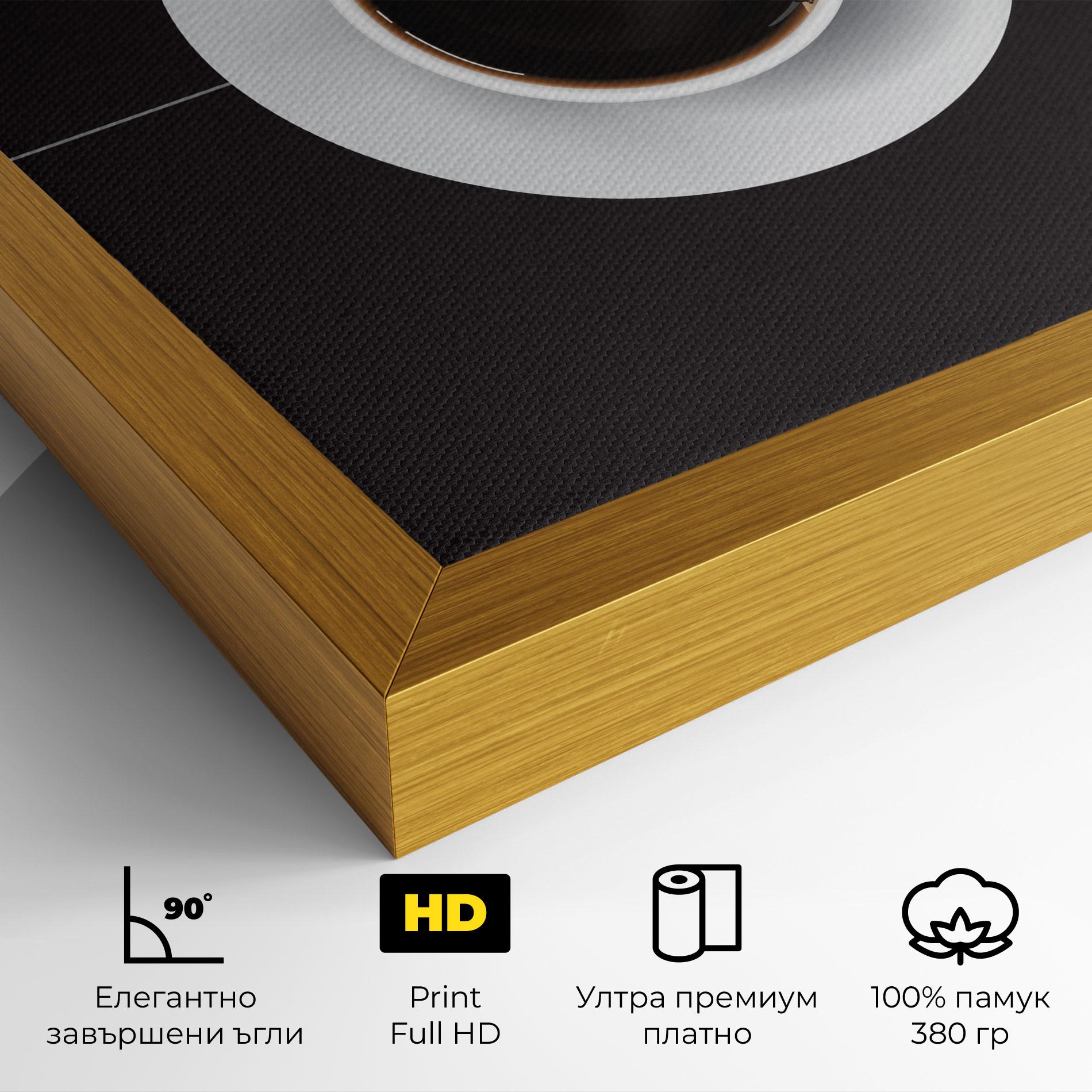 Картина на платно After Coffee mockup 4