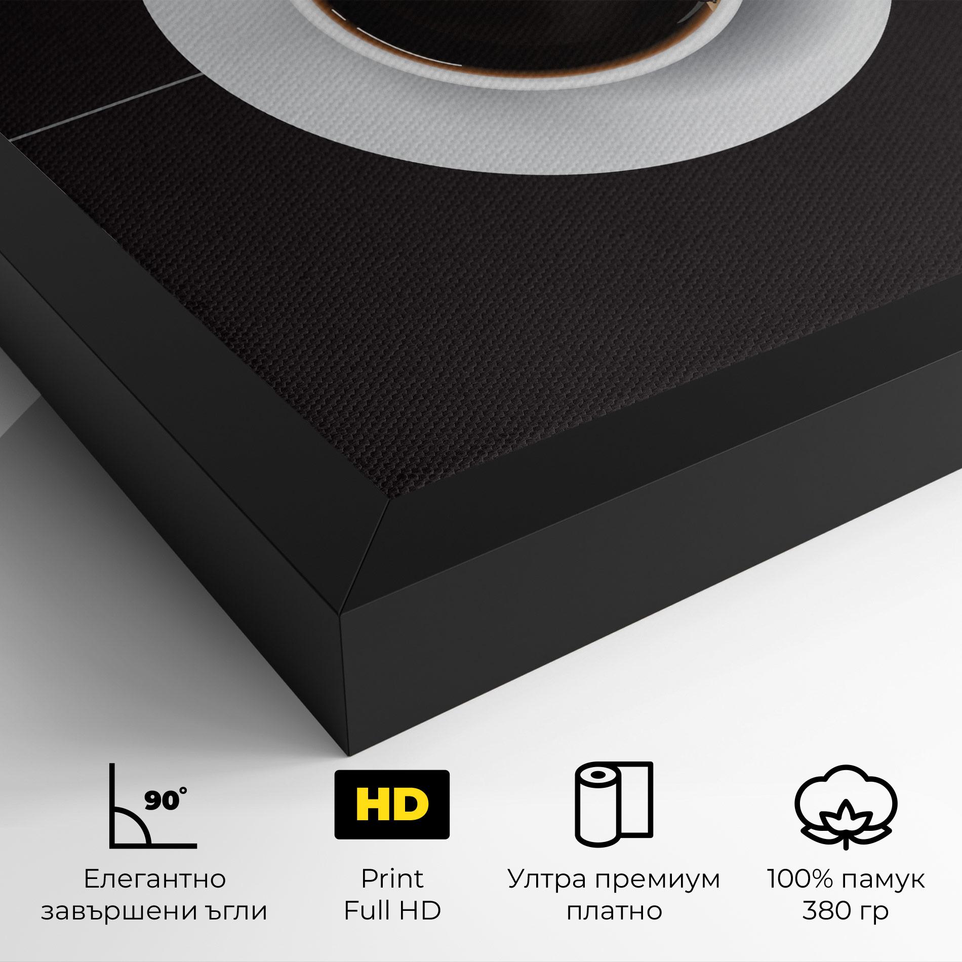 Картина на платно After Coffee mockup 4