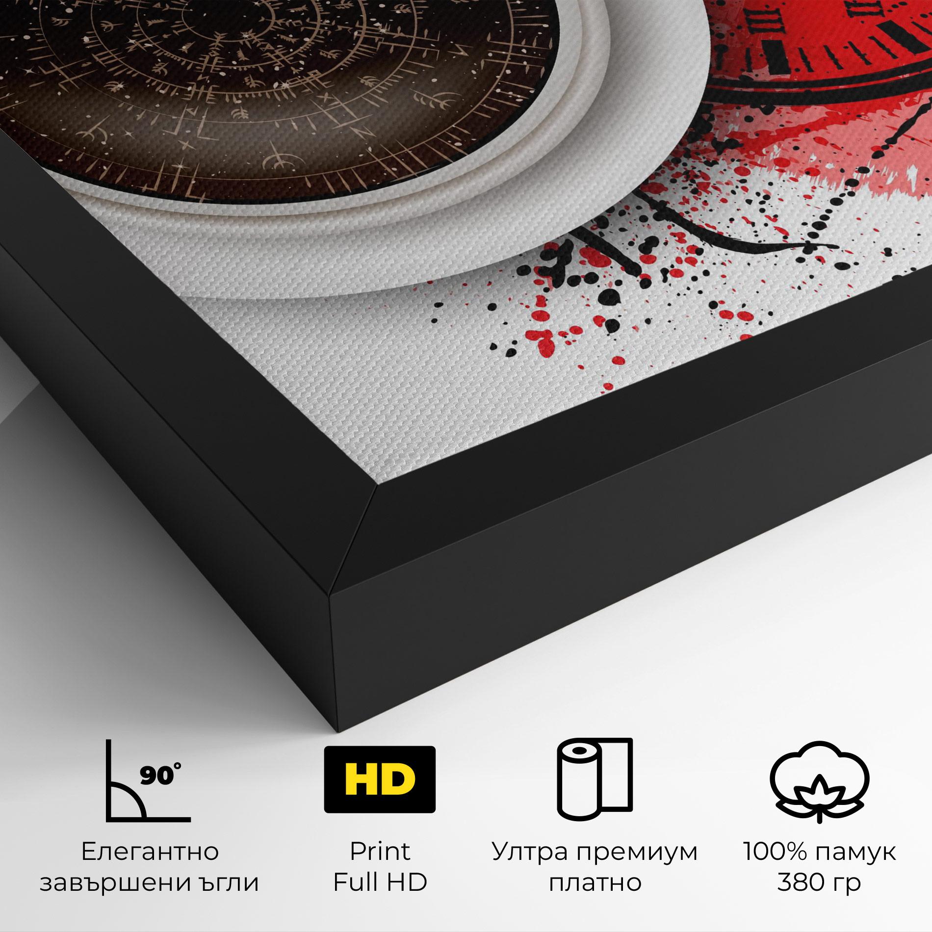 Картина на платно Coffee Reading mockup 4