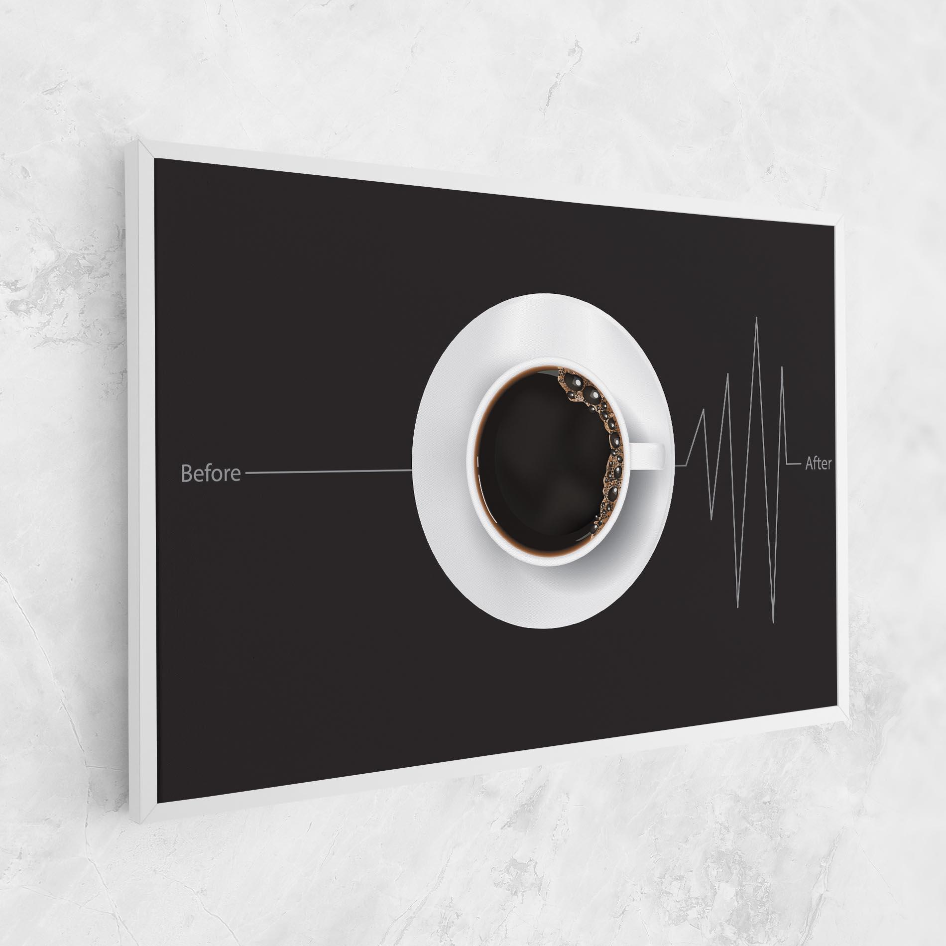 Картина на платно After Coffee mockup 1