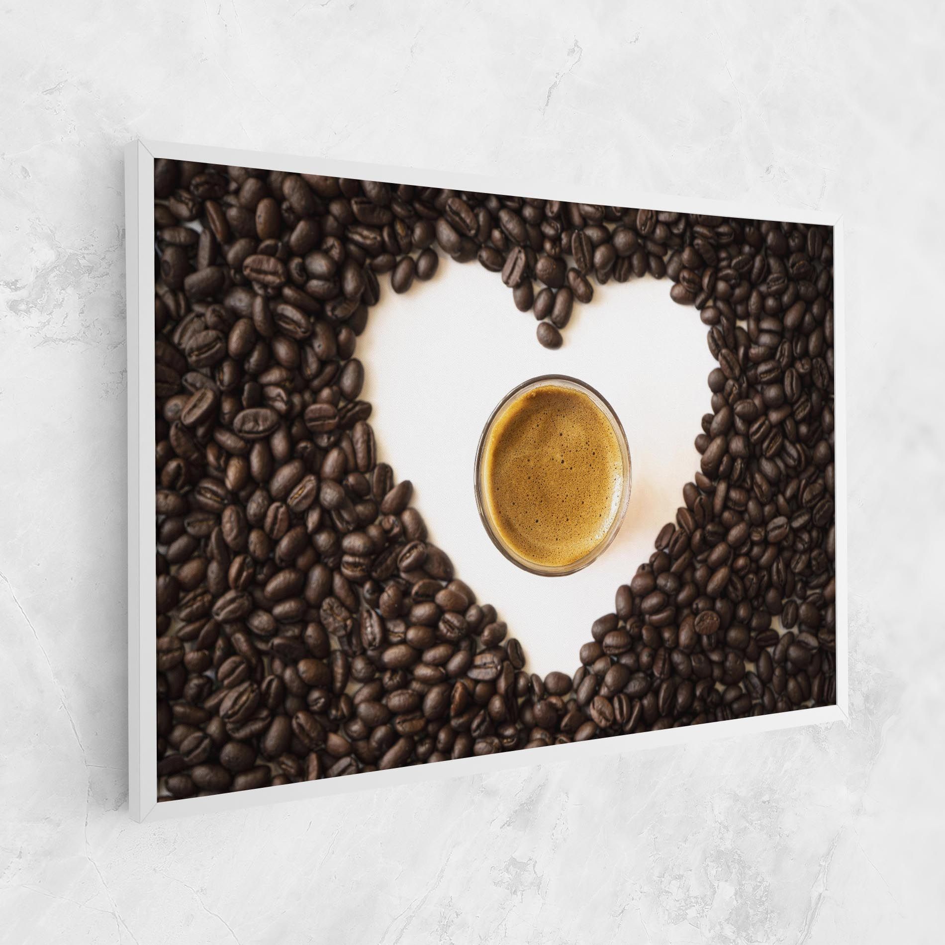 Coffee Bean Heart mockup 1