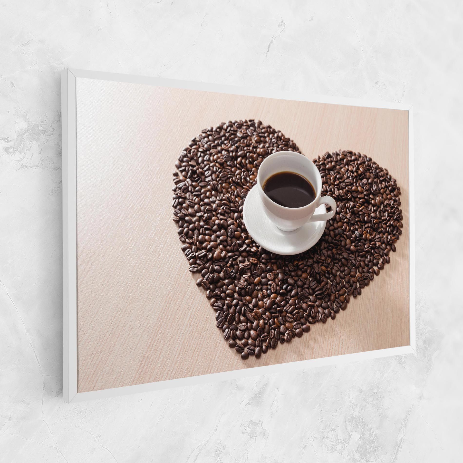 Heart Coffee Beans mockup 1