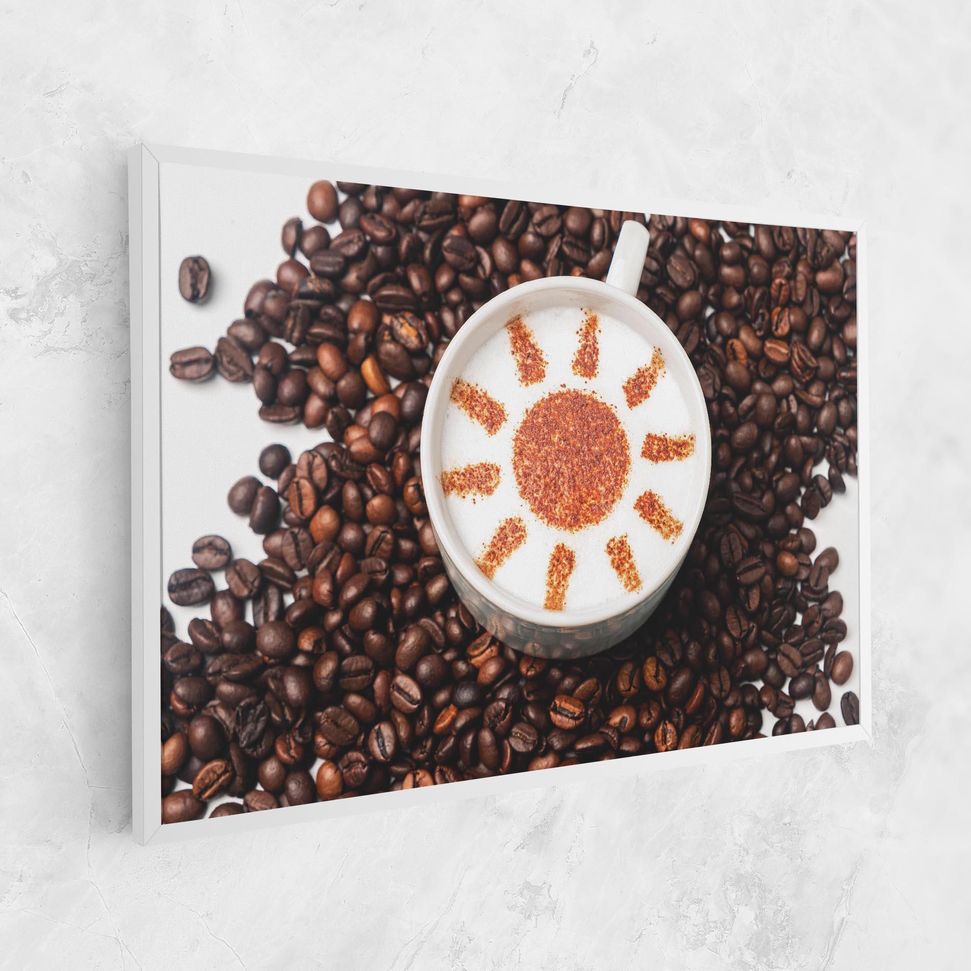 Картина на платно Sun Pattern Coffee mockup 1