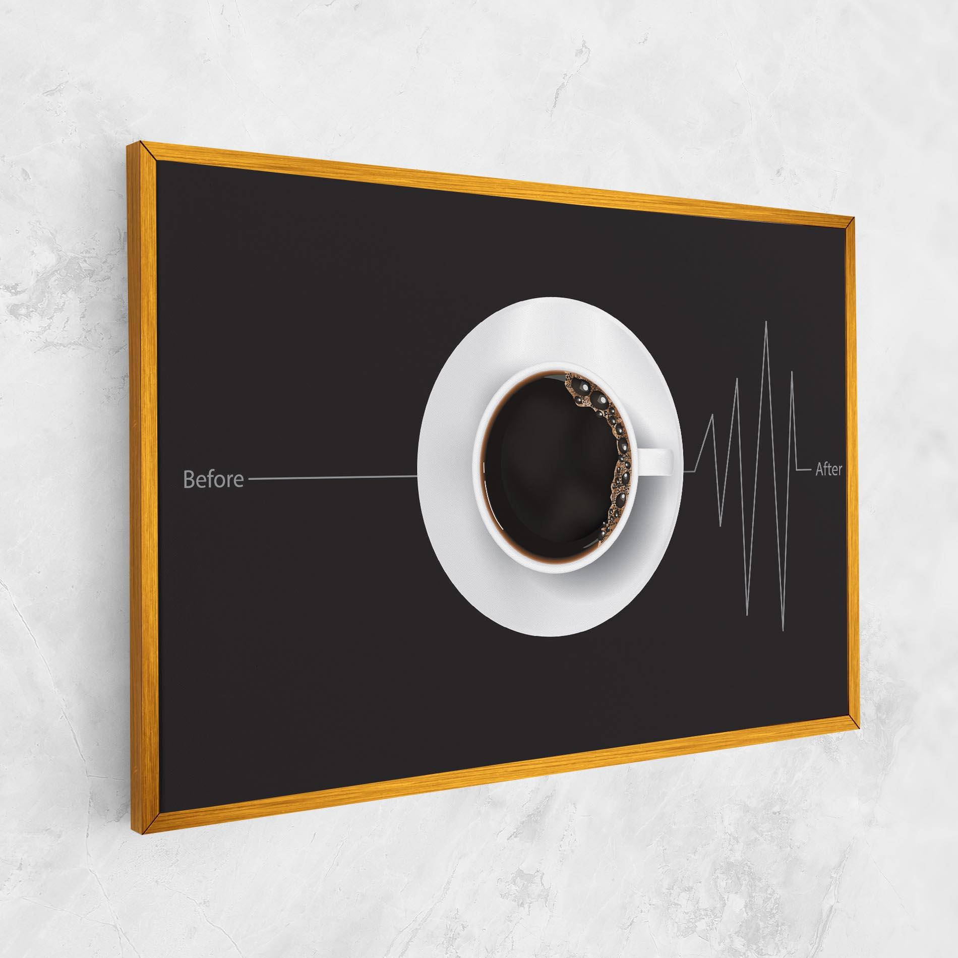 Картина на платно After Coffee mockup 1