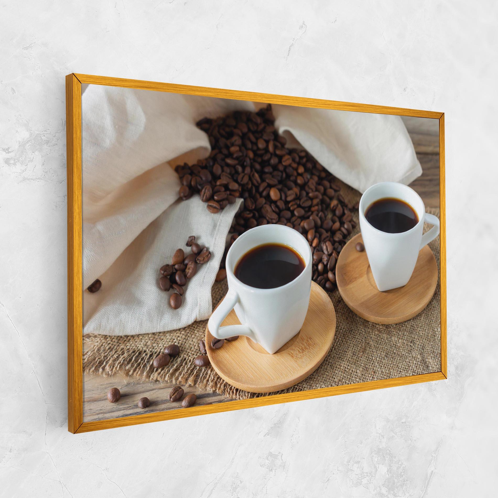 Картина на платно Fresh Espresso mockup 1