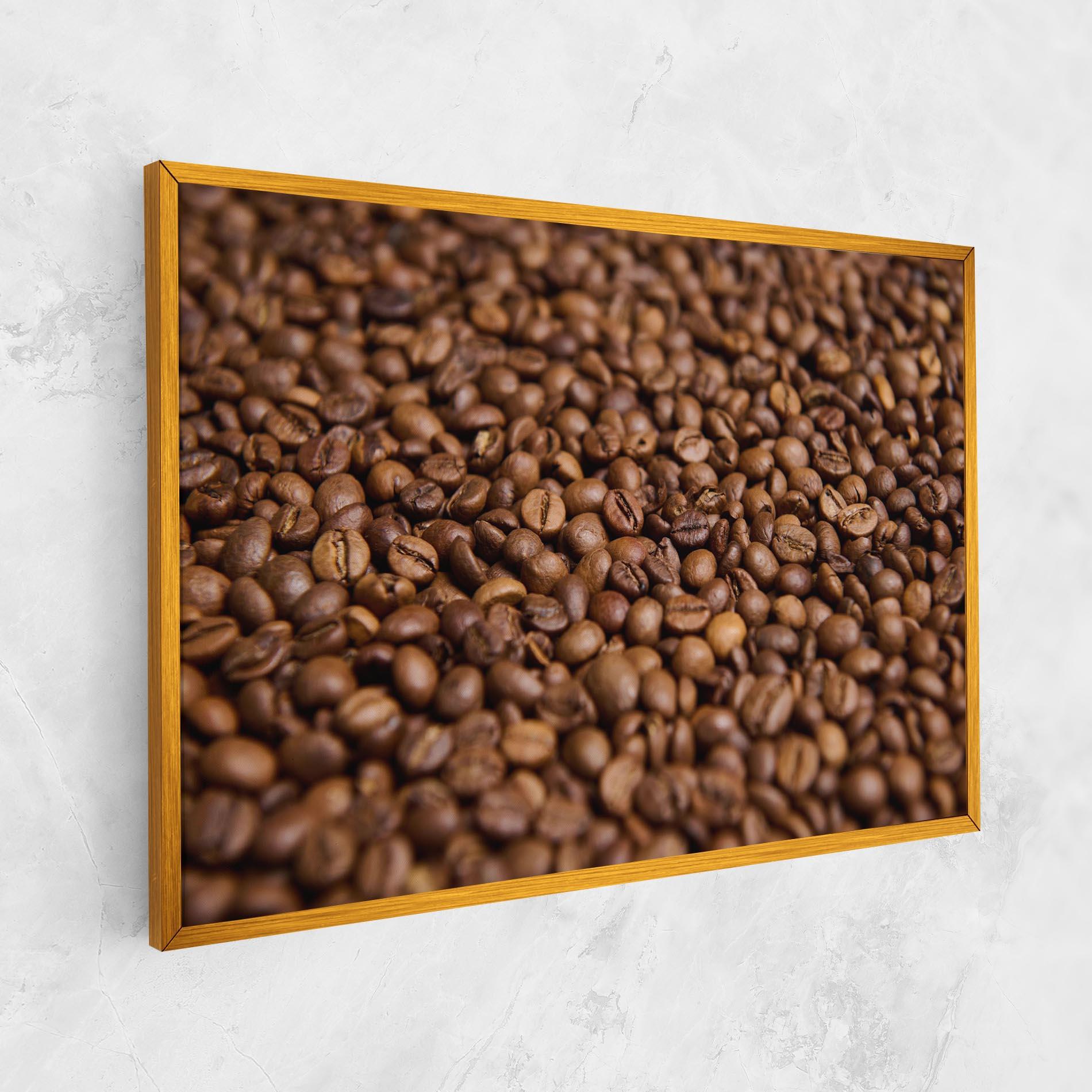 Картина на платно Fresh Roasted Coffee mockup 1